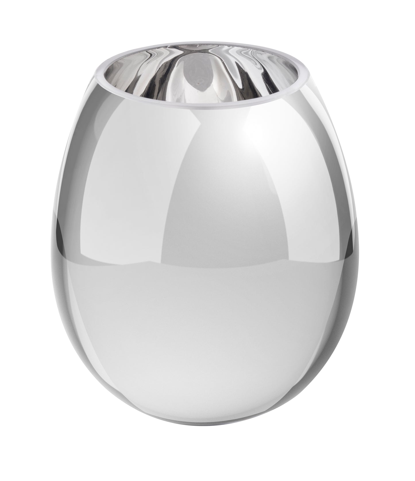 Glasvase Vanda I 211 Silber