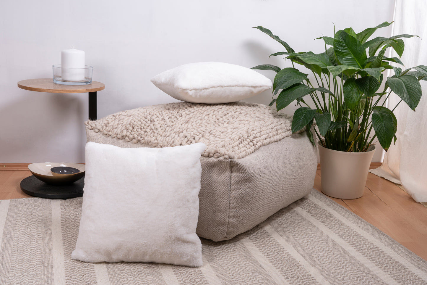 Dekokissen Aimee 625 2er-Set Weiß