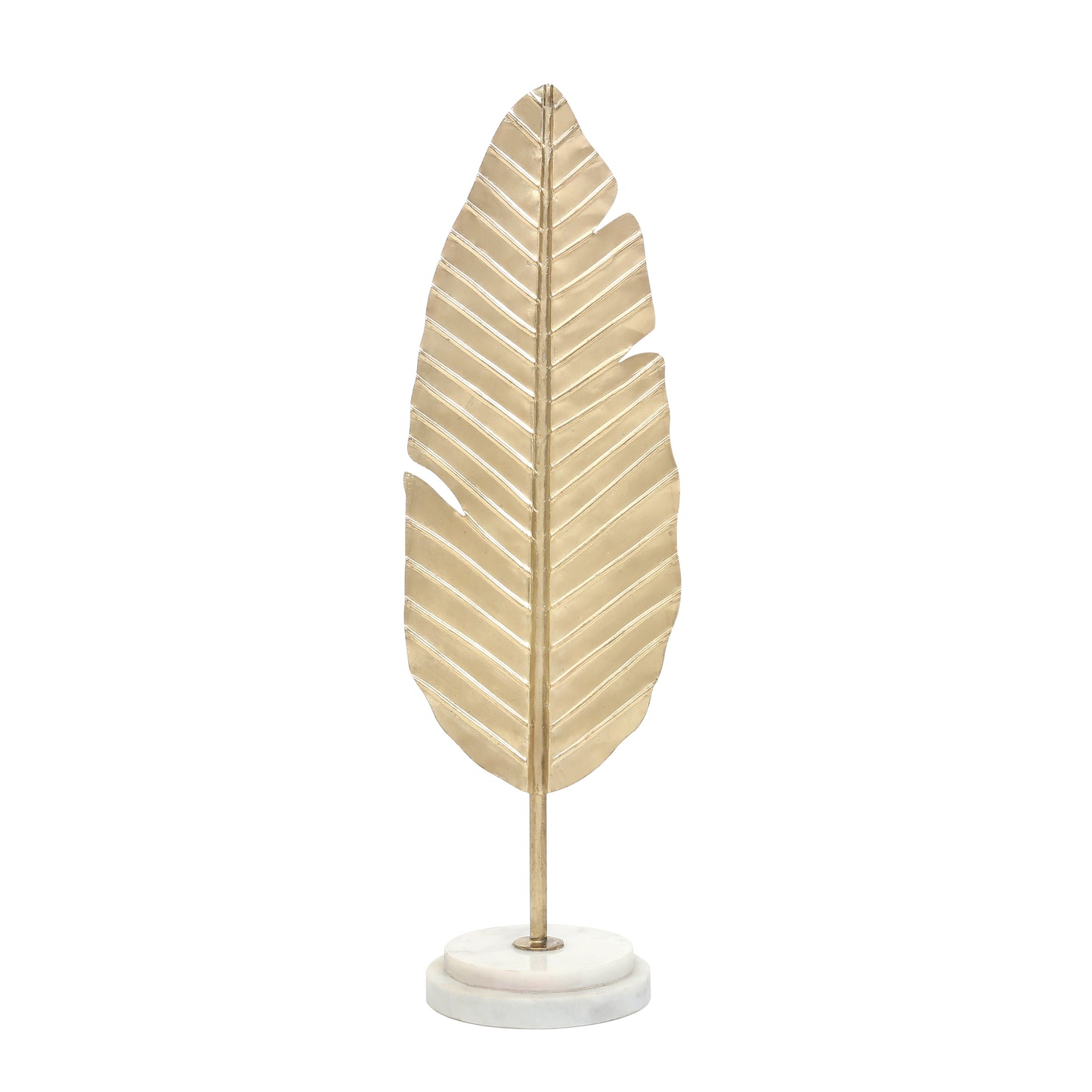 Skulptur Amal 887 Gold / Weiß