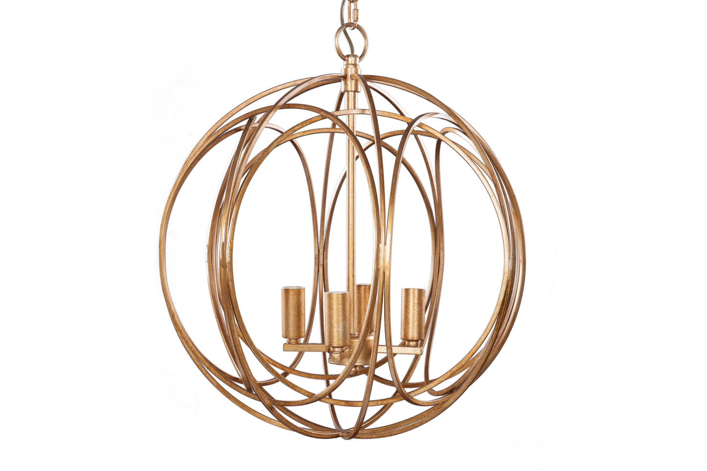 Hängelampe Luzem VI 360 Gold