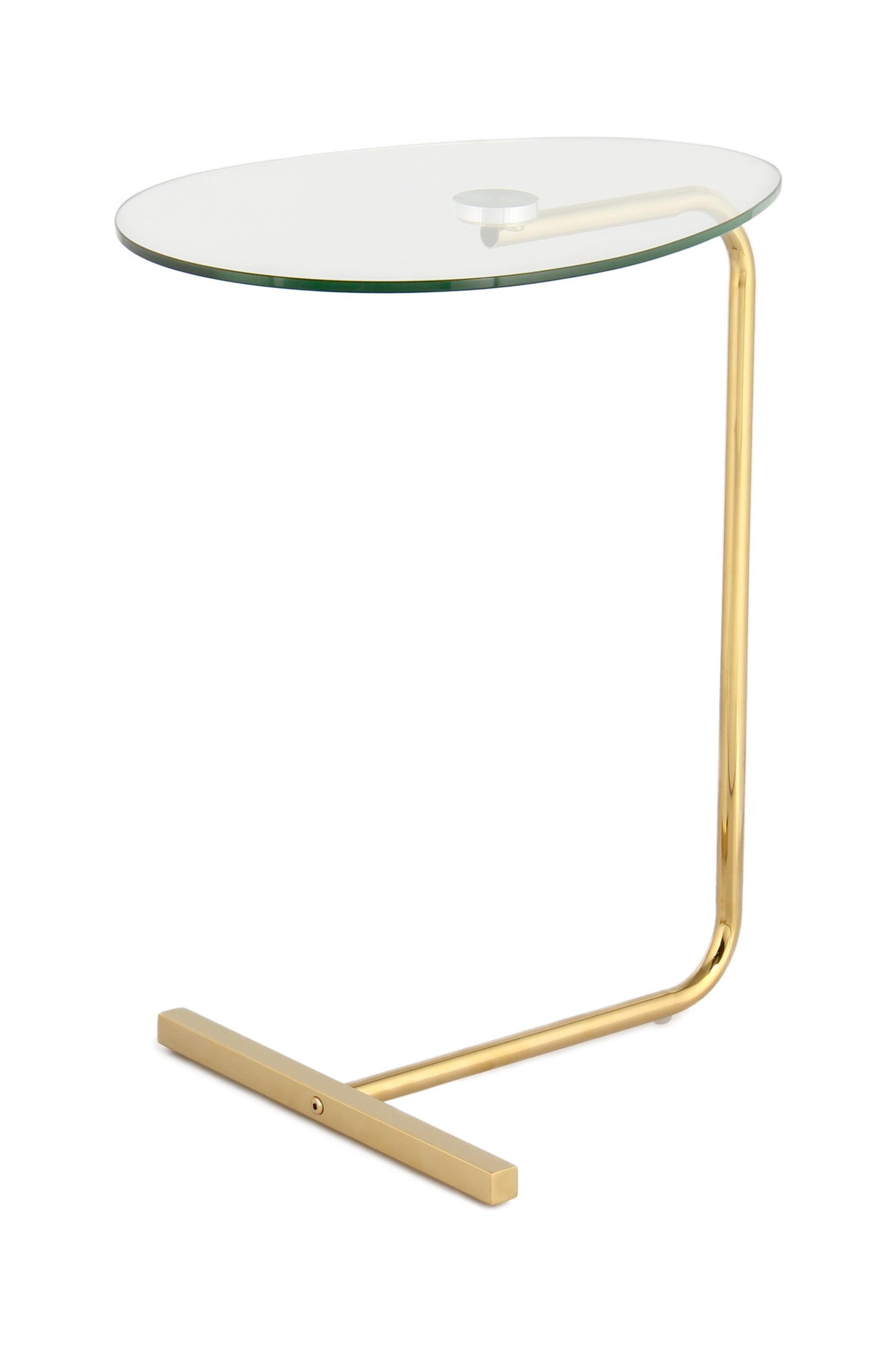 Beistelltisch Helpmate 525 Gold / Klar