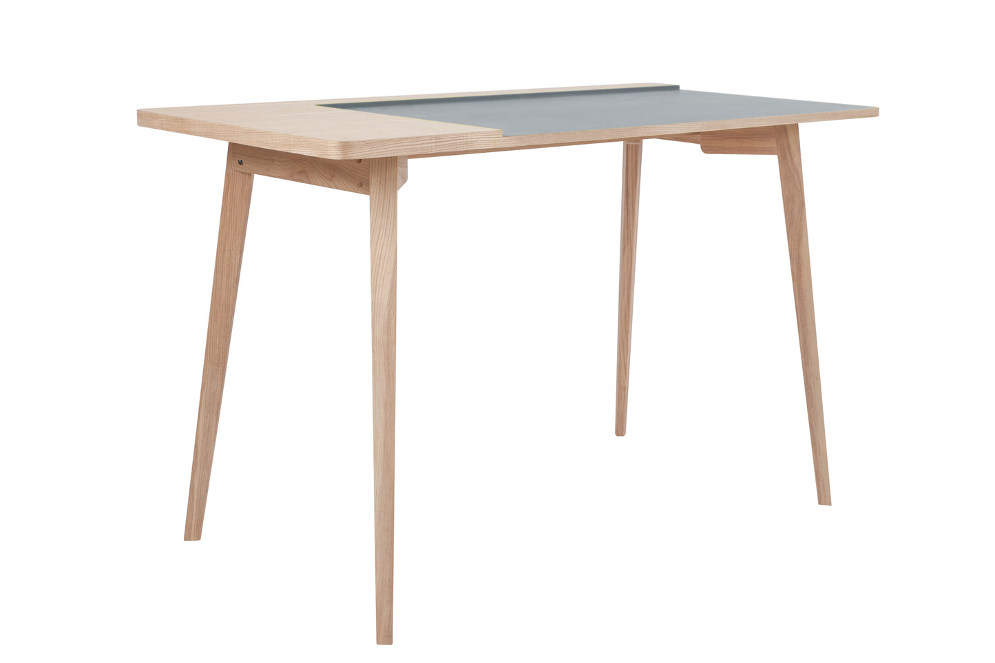 Schreibtisch Addison I Esche / Grau