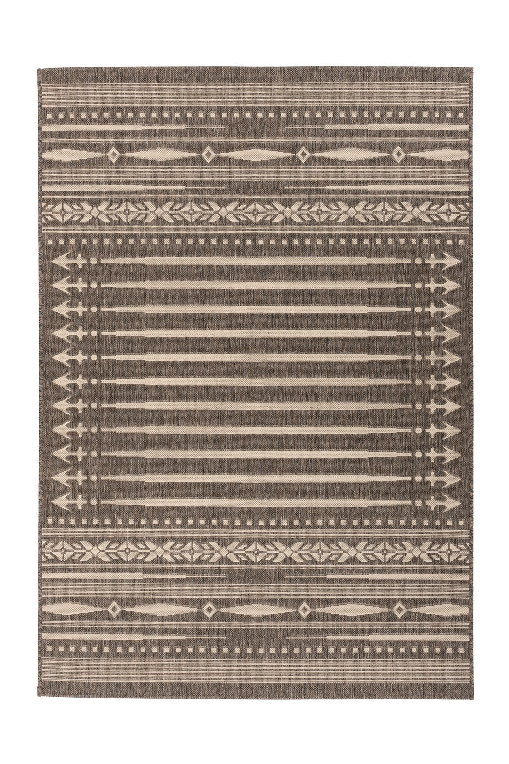 Splash 225 Braun / Creme 120cm x 170cm