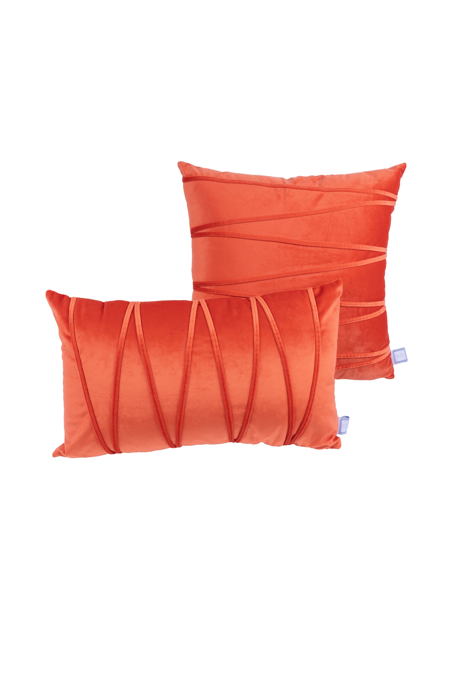 Dekokissen Paulina 125 2er-Set Orange