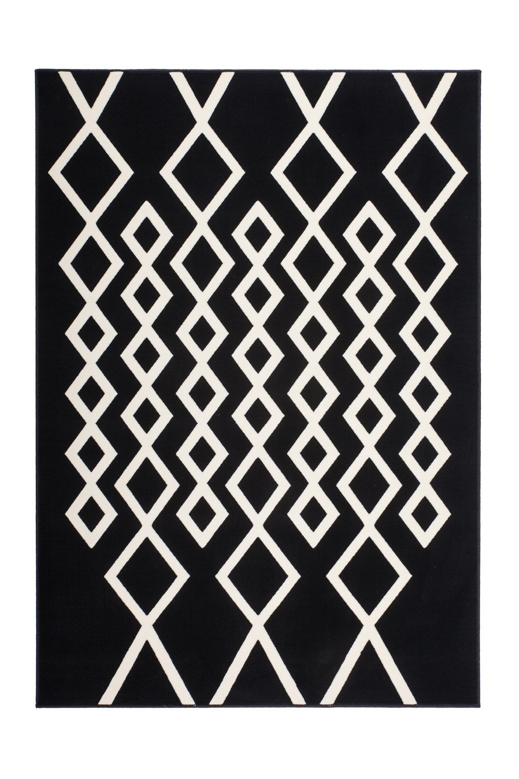 Lina 425 Schwarz / Elfenbein 200cm x 290cm