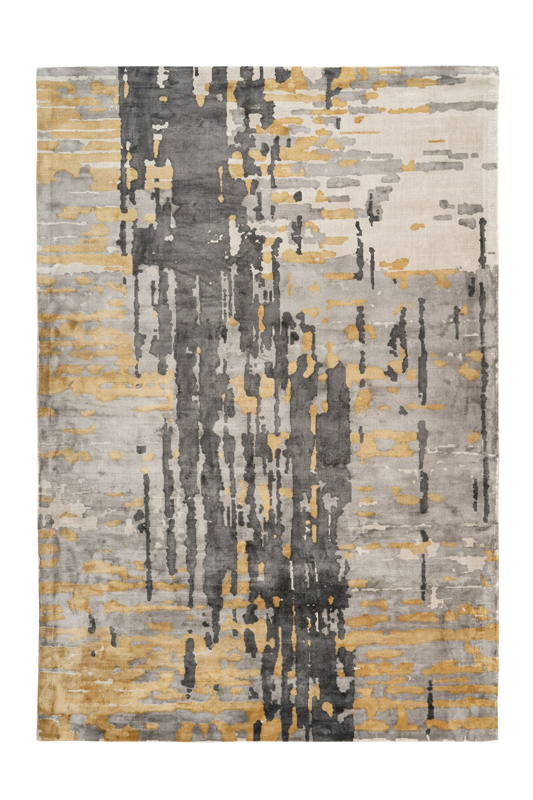 Sinai 225 Grau / Blau / Gold 160cm x 230cm