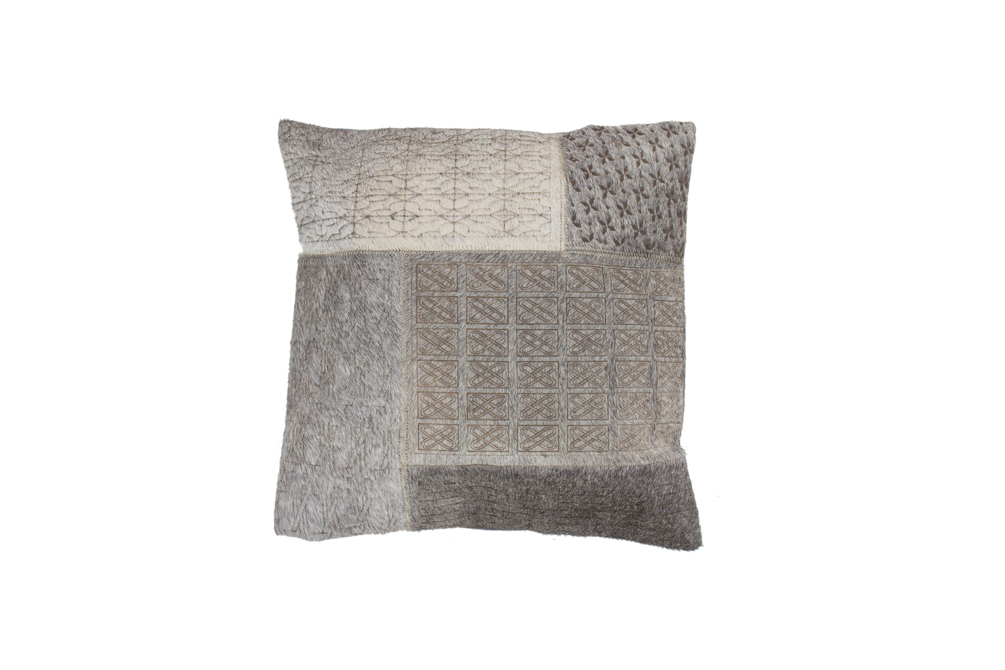 Gleam Pillow 560 Grau / Silber 45cm x 45cm