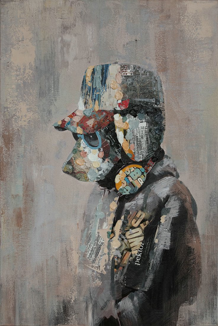 Öl-Wandbild Manhattan 60cm x 90cm