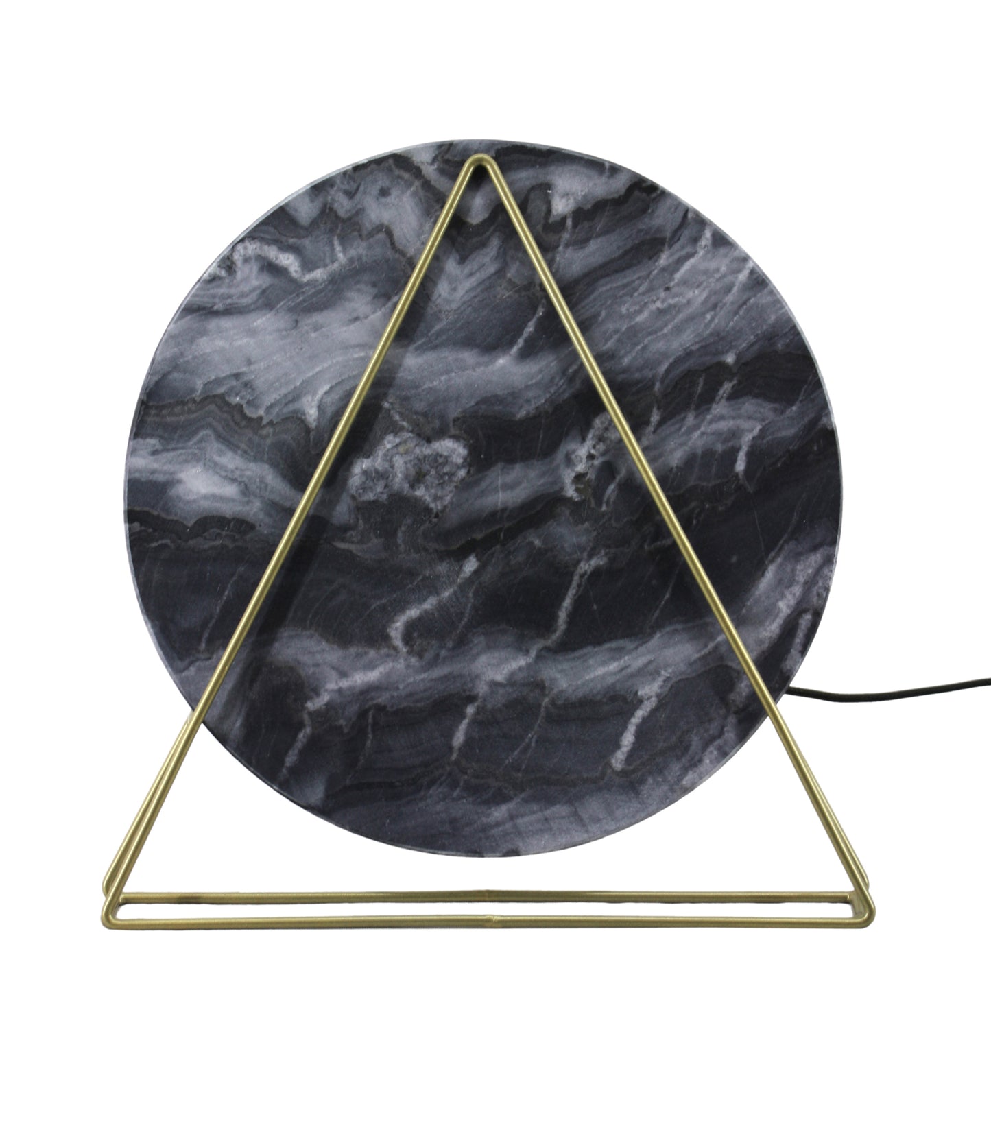 Tischlampe Carmie 287 Marmor / Schwarz