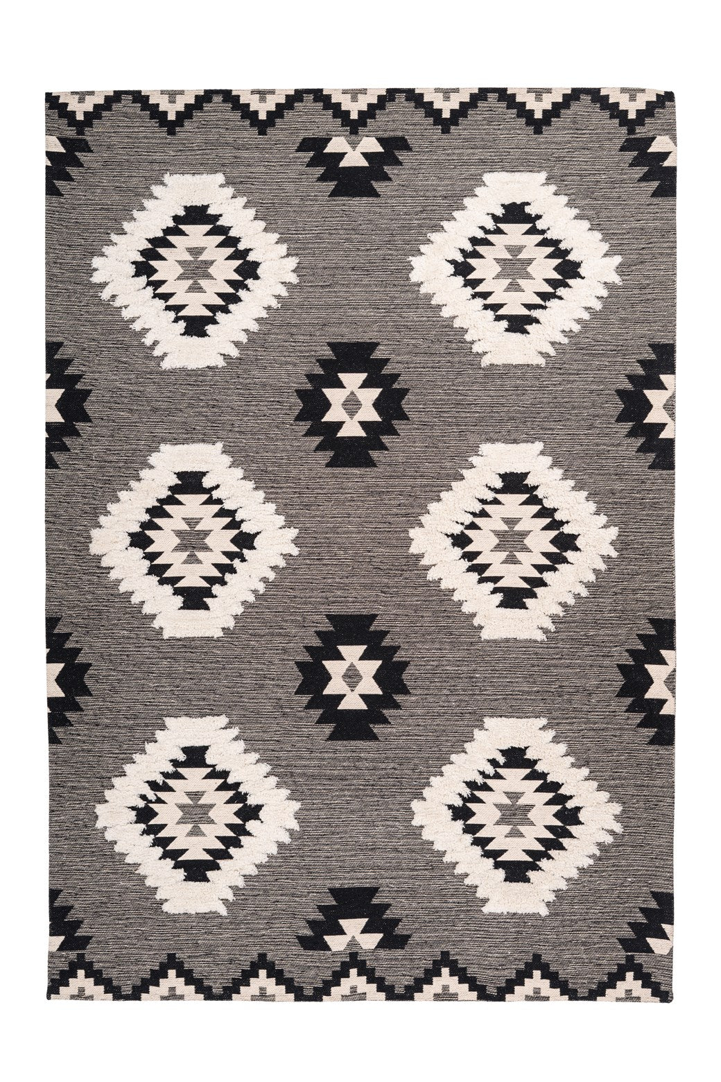 Ethnie 425 Grau 120cm x 170cm