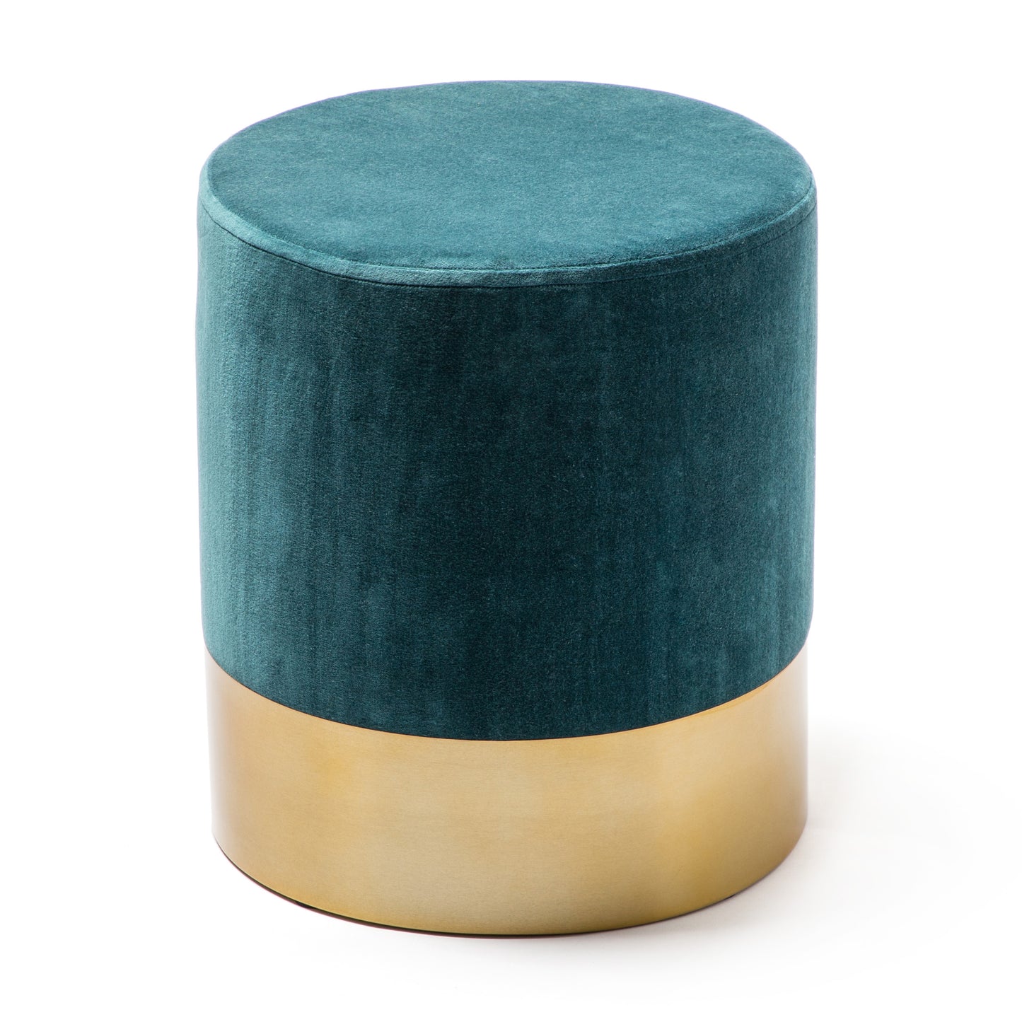 Pouf Pepino 110 Ozeanblau / Gold