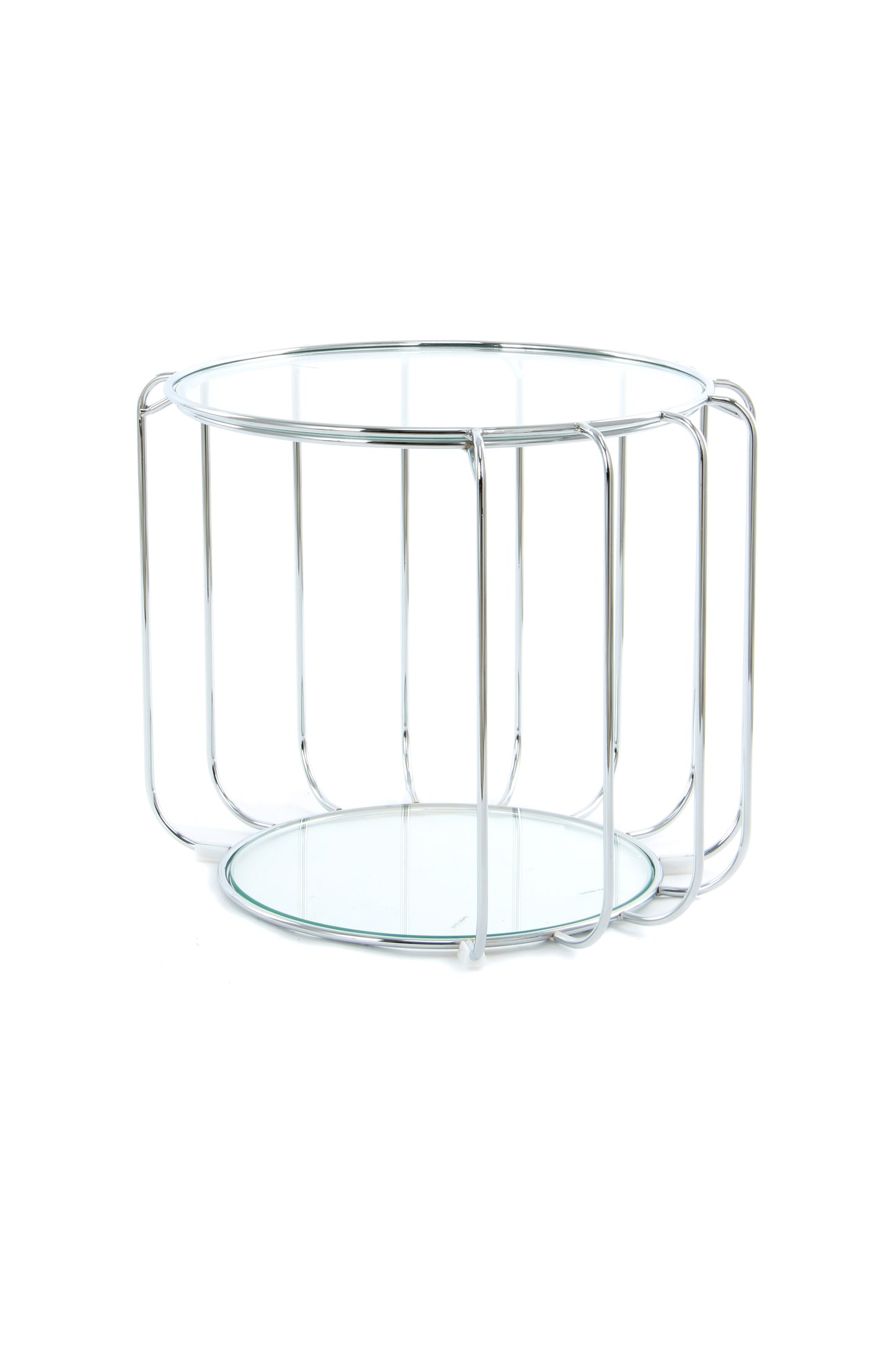 Beistelltisch Shirley 110 Silber