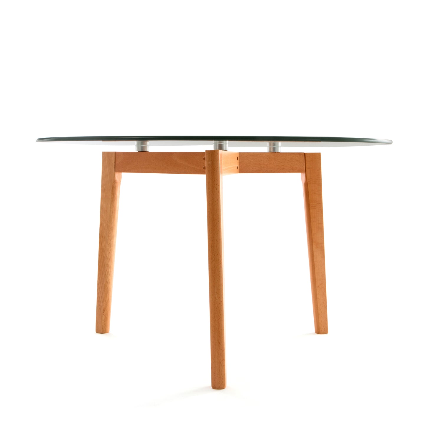 Tisch / Coffee Table Living Room Holz / Glas