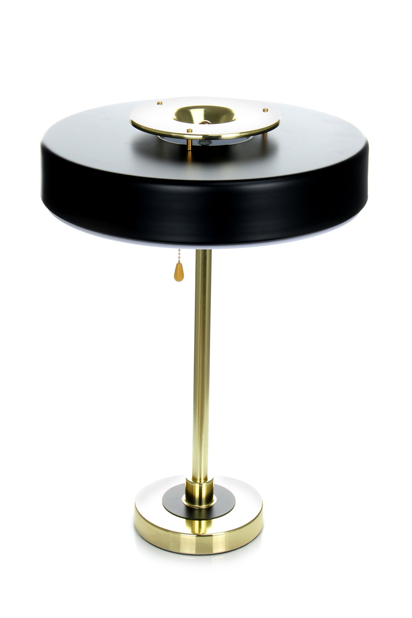 Tischlampe Phobos 110 Schwarz / Gold