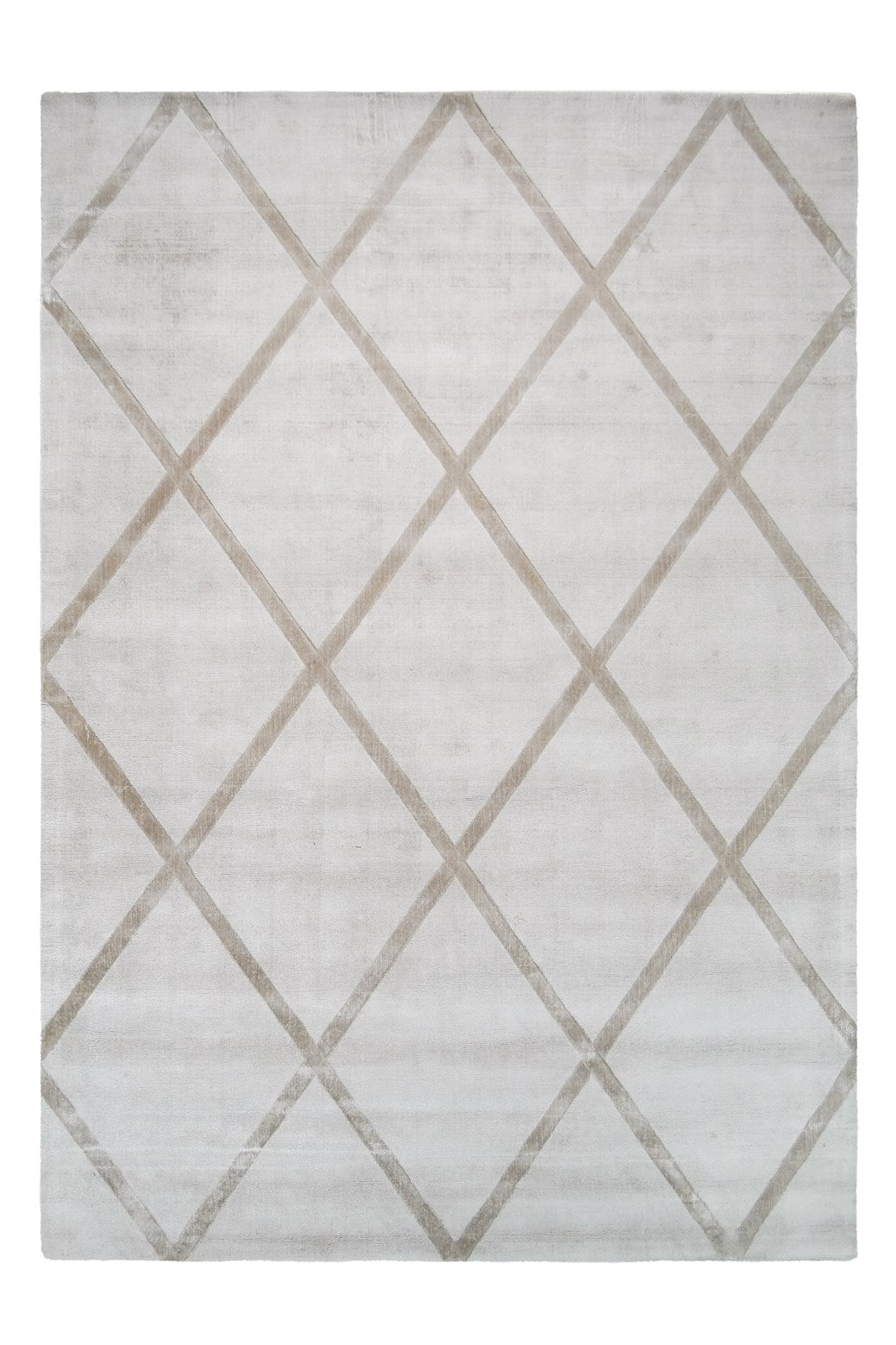 Luxury 210 Elfenbein / Taupe 160cm x 230cm