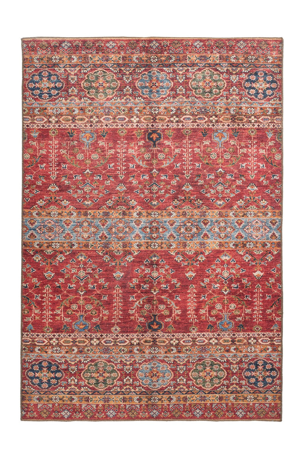 Faye 325 Multi / Rot 230cm x 330cm