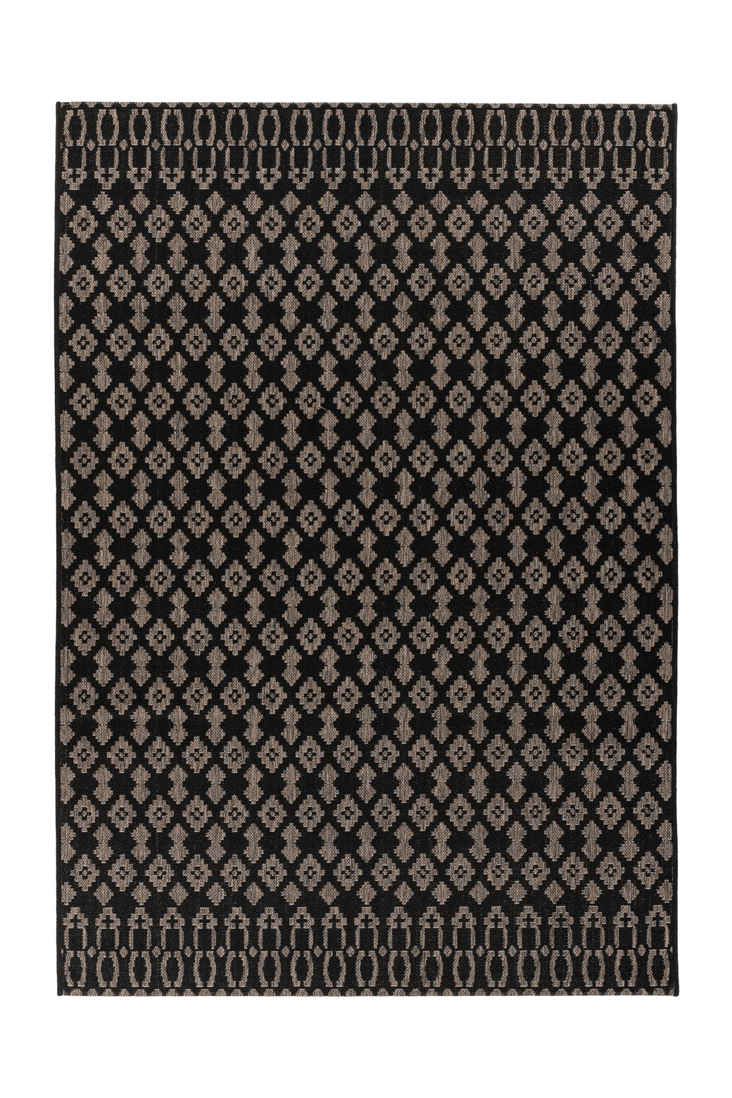 Splash 725 Anthrazit / Schwarz 160cm x 230cm