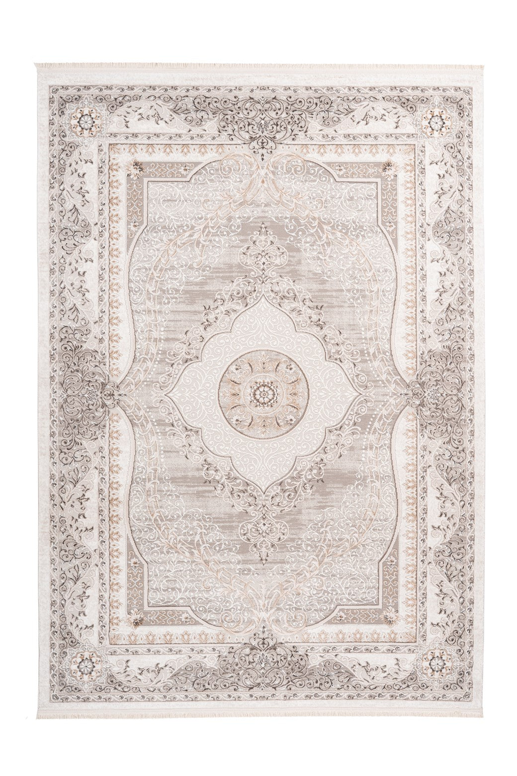 Akropolis 525 Grau / Silber 120cm x 180cm