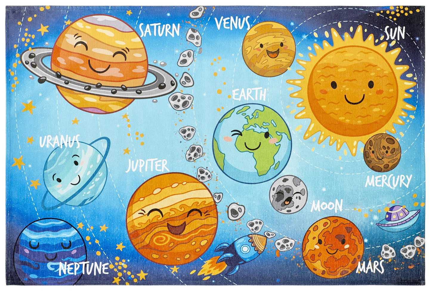 Sympathy Kids 240 Solar System 120cm x 170cm