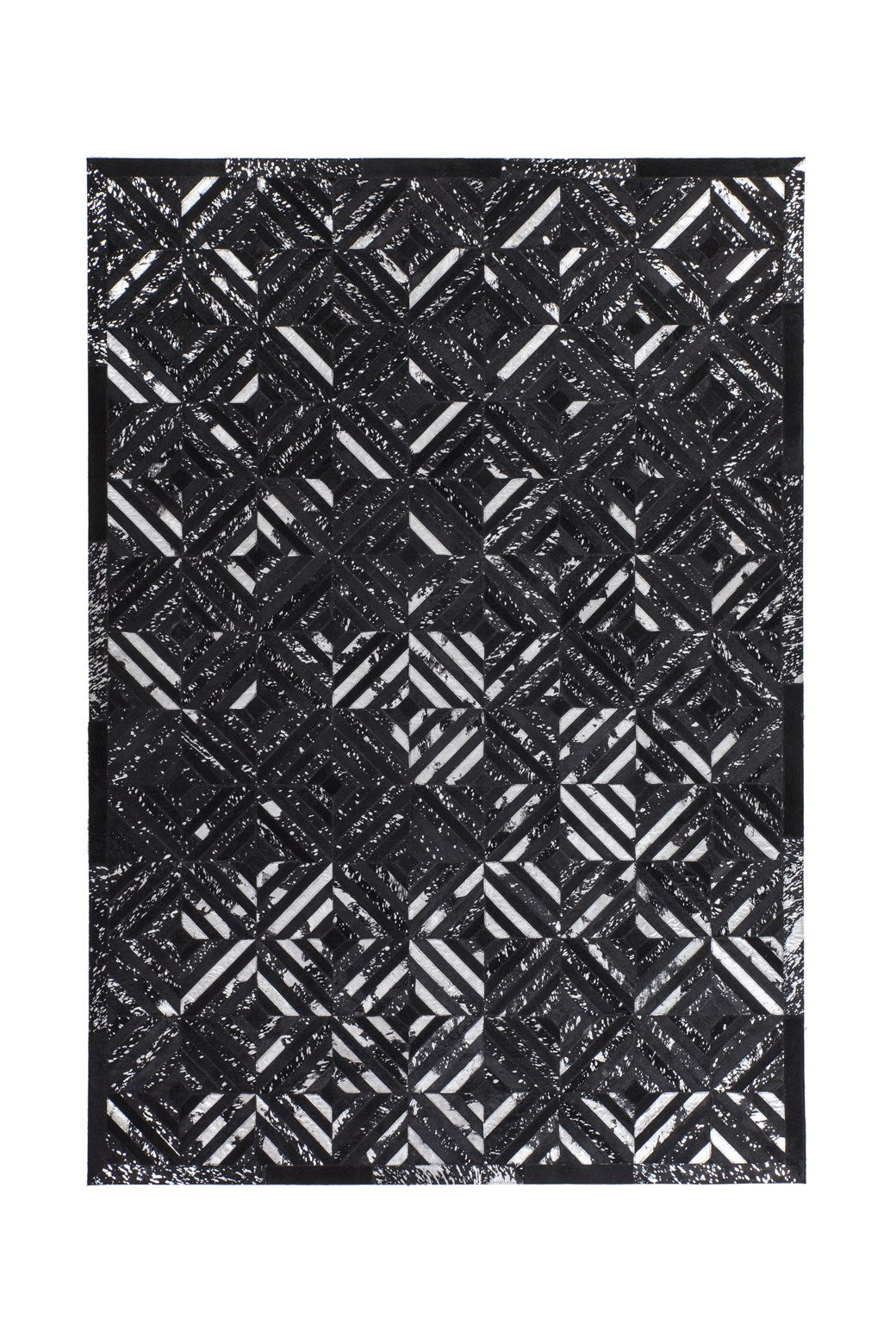 Spark 410 Schwarz / Silber 160cm x 230cm