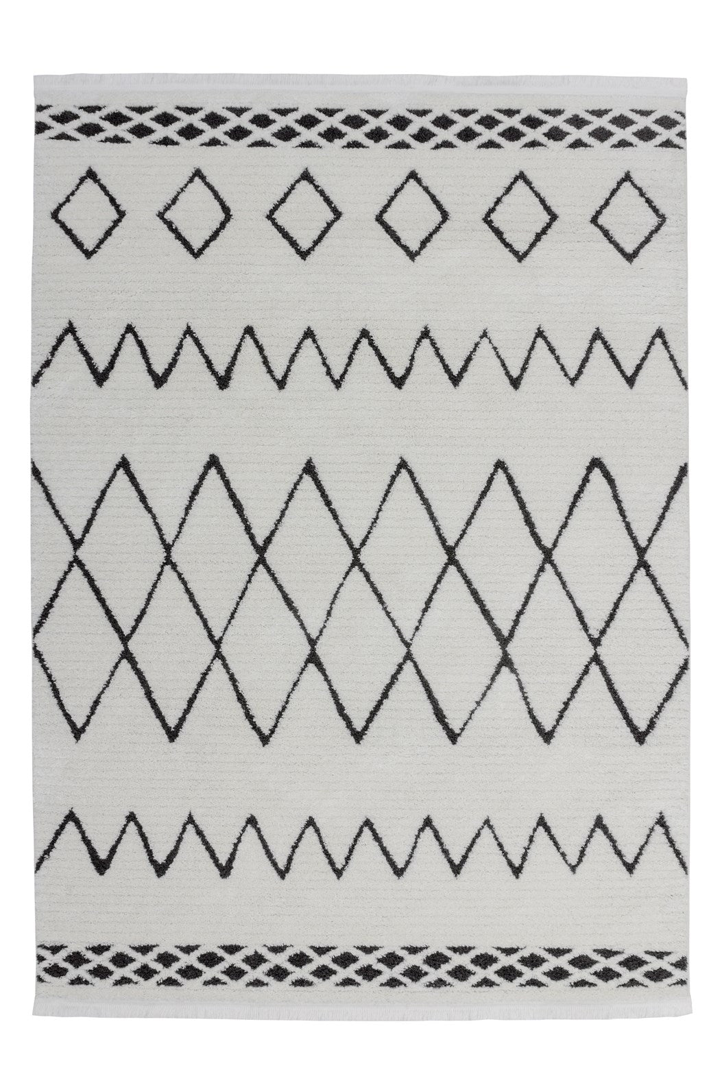 Agadir 310 Schwarz 200cm x 290cm