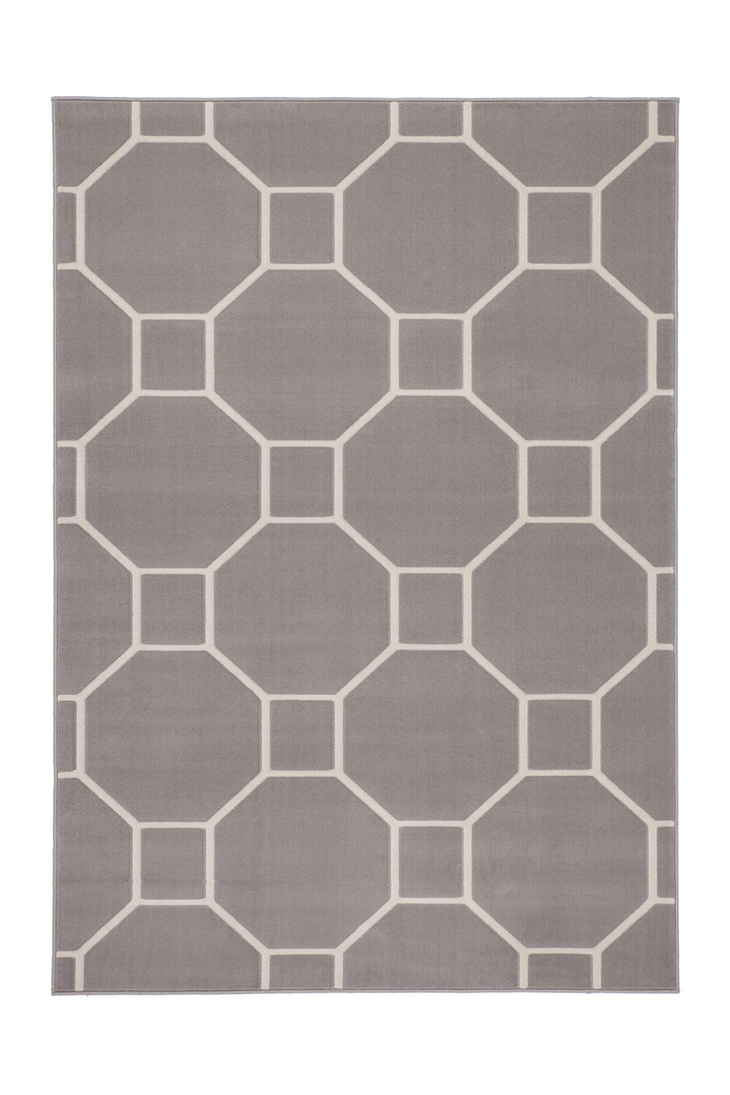 Lina 125 Taupe / Elfenbein 80cm x 150cm