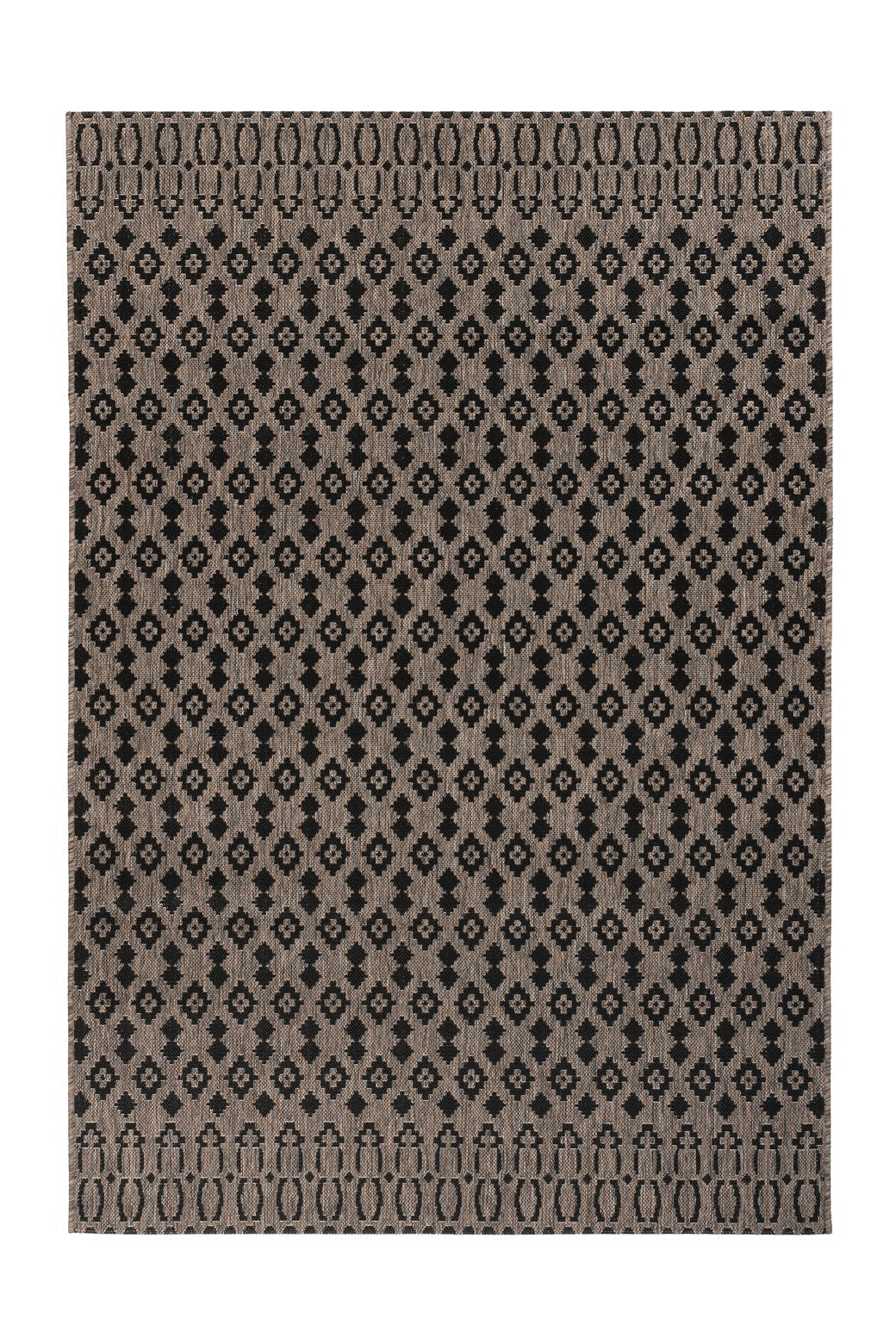 Splash 725 Grau / Braun 200cm x 290cm