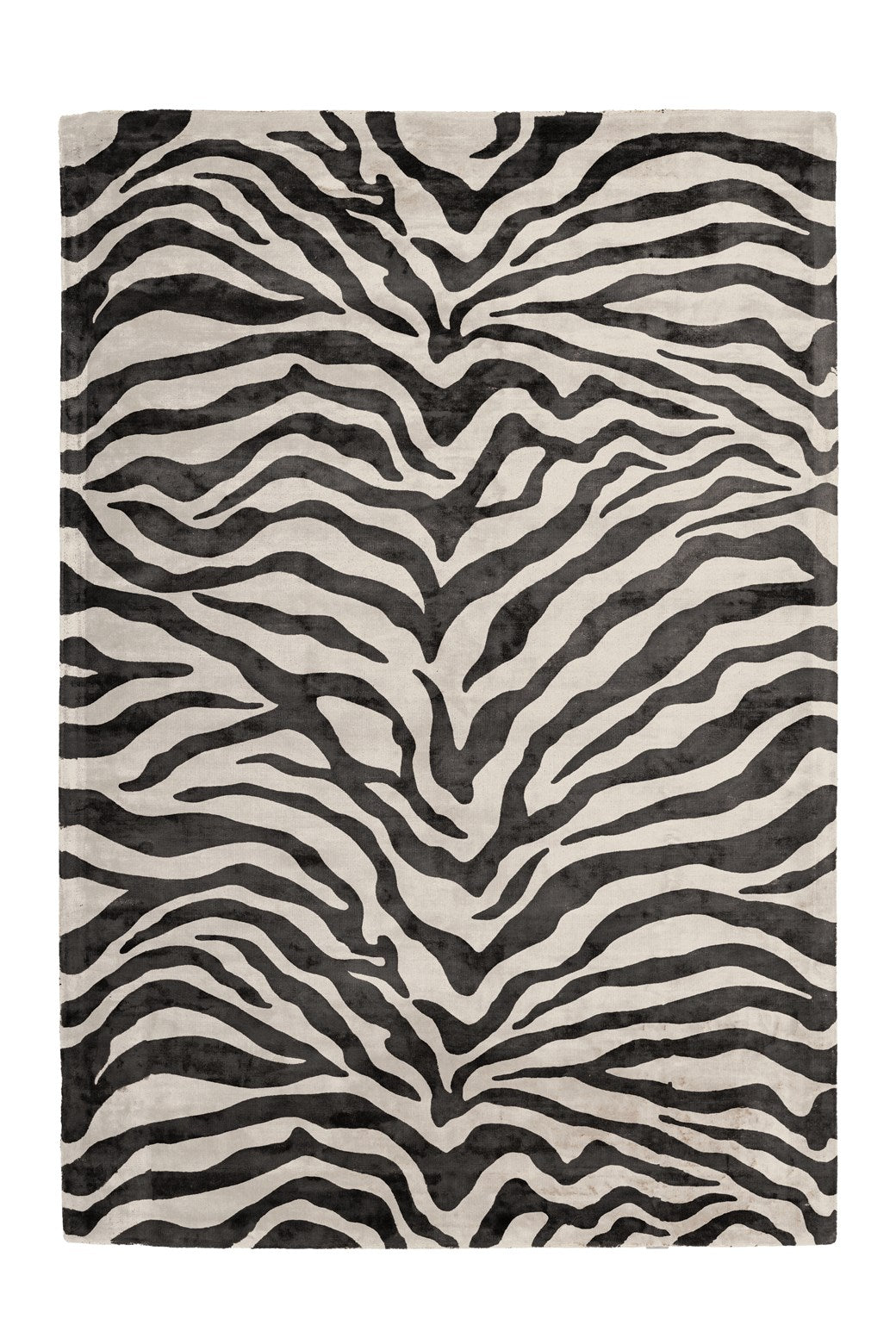 Sinai 125 Elfenbein / Schwarz 80cm x 150cm