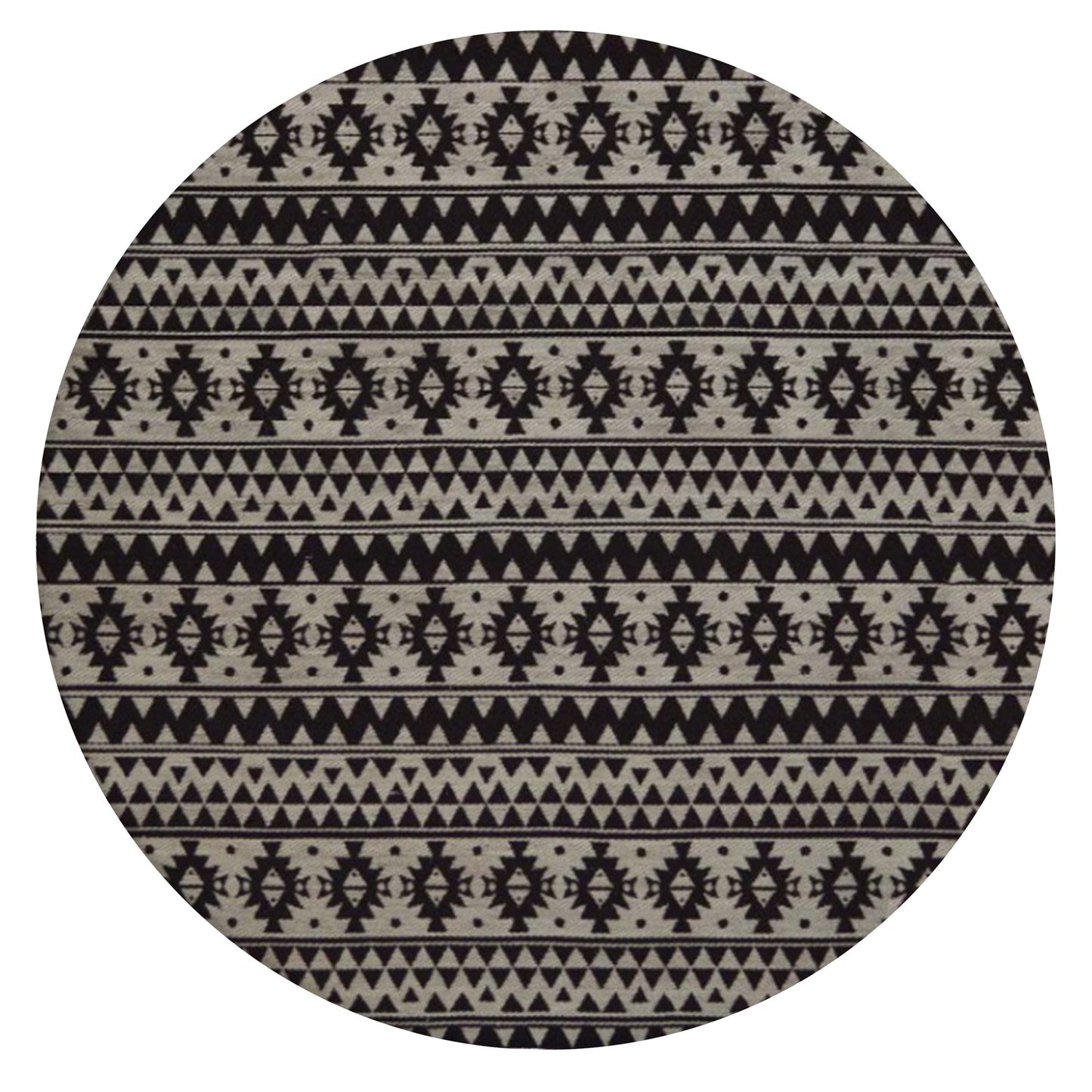 Sunny 210 Schwarz 120cm RUND