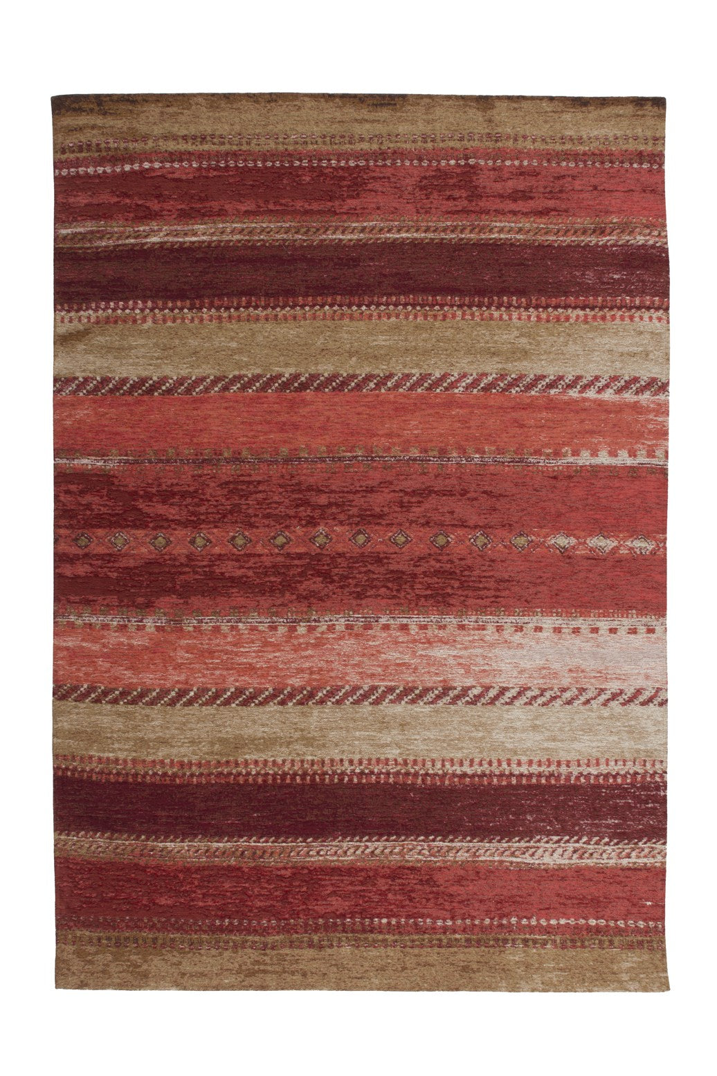 Blaze 225 Multi / Rot 115cm x 170cm