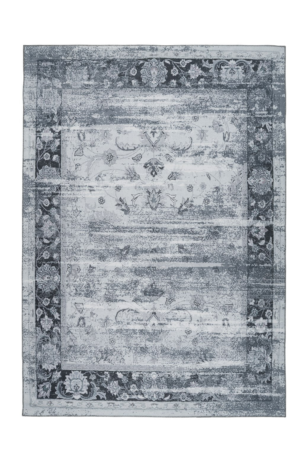 Galaxy 1225 Grau / Blau 80cm x 150cm