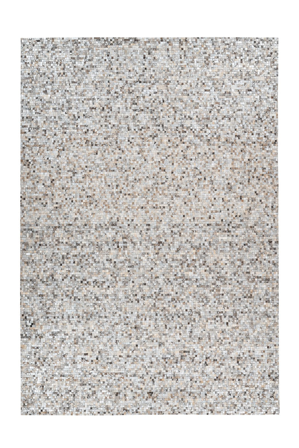 Finish 125 Grau / Silber 80cm x 150cm