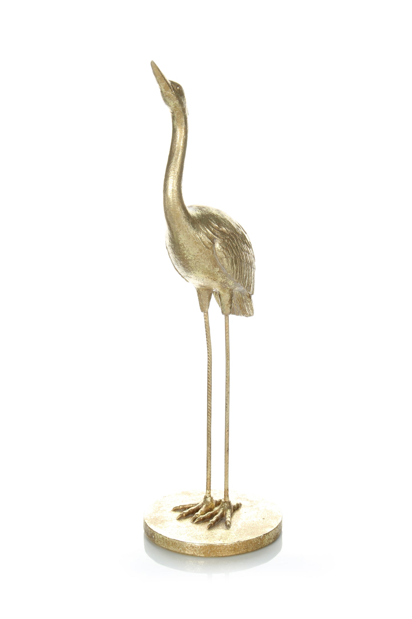 Skulptur Heron 110 Gold