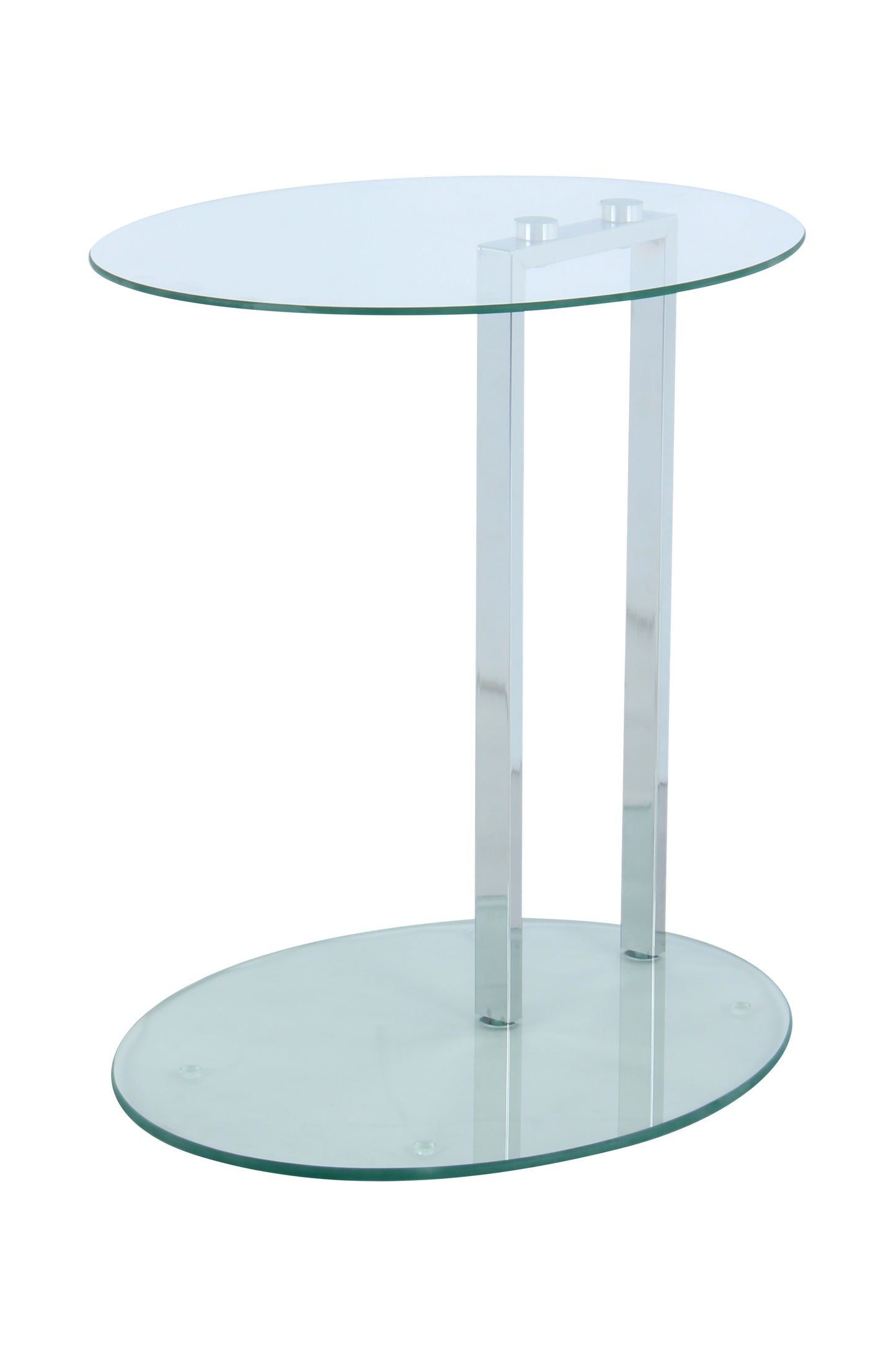 Beistelltisch Julius 175 Transparent / Chrom