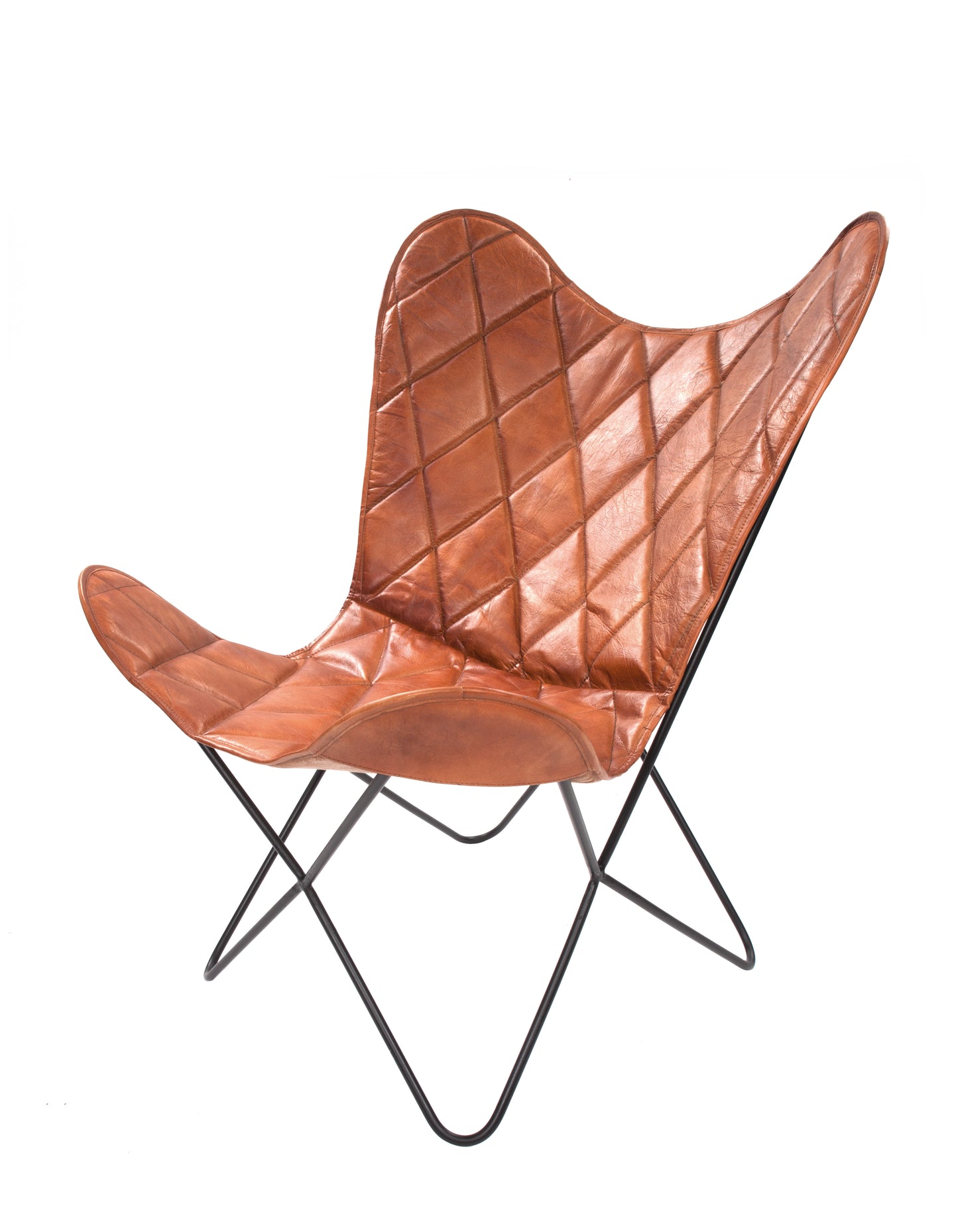 Schmetterling Stuhl Pablo 329 Cognac