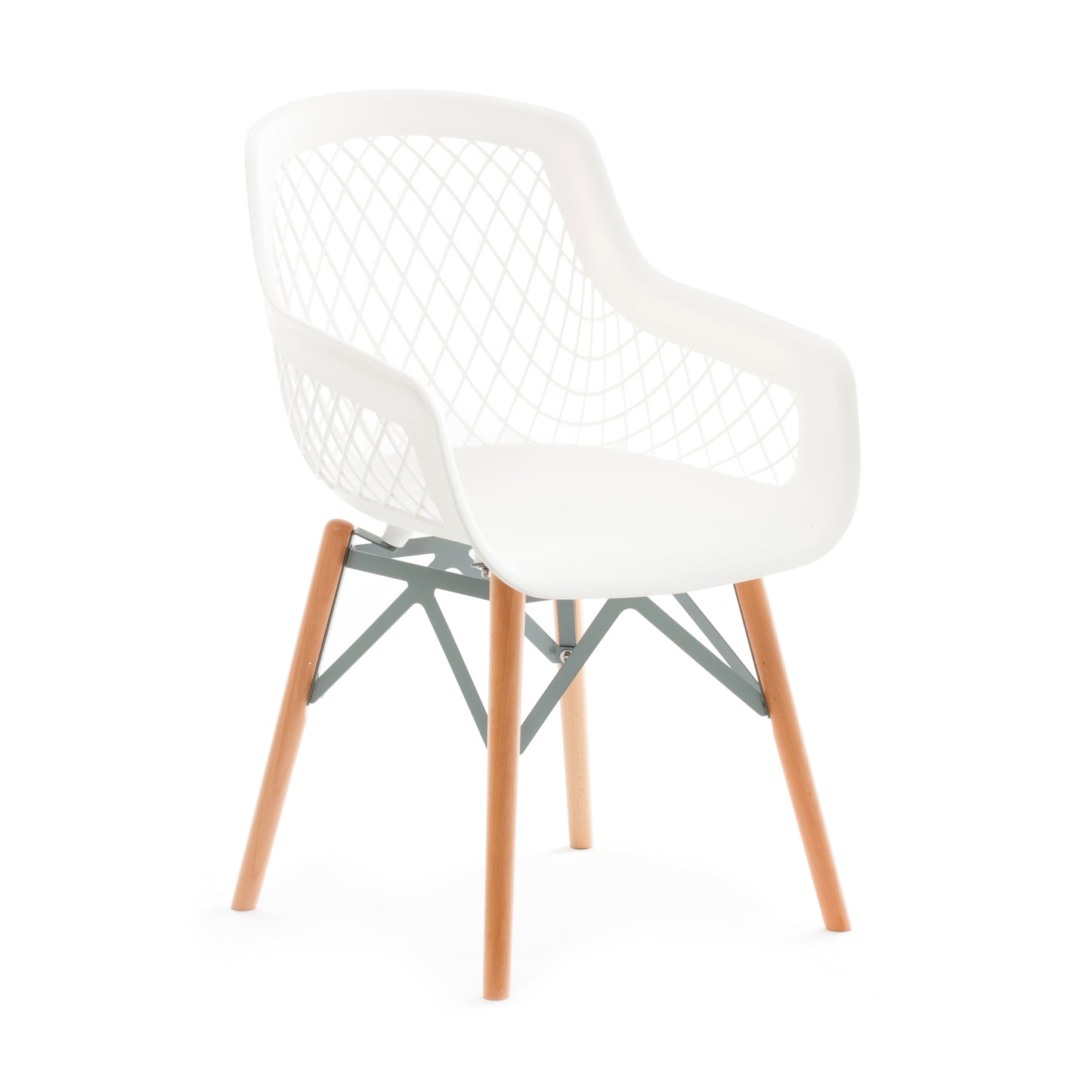 Stuhl Pure Style 4er-Set Weiß