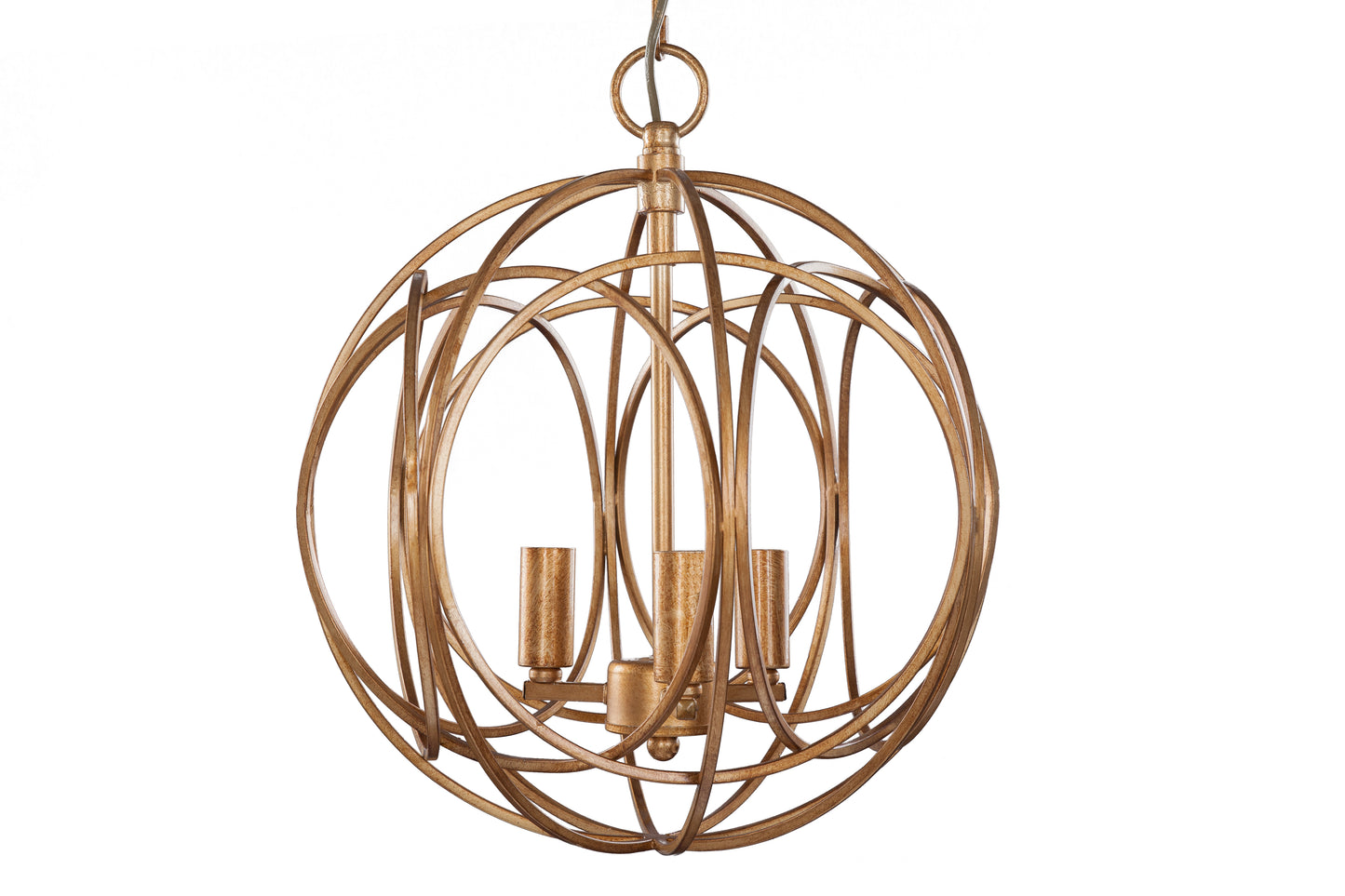 Hängelampe Luzem III 350 Gold