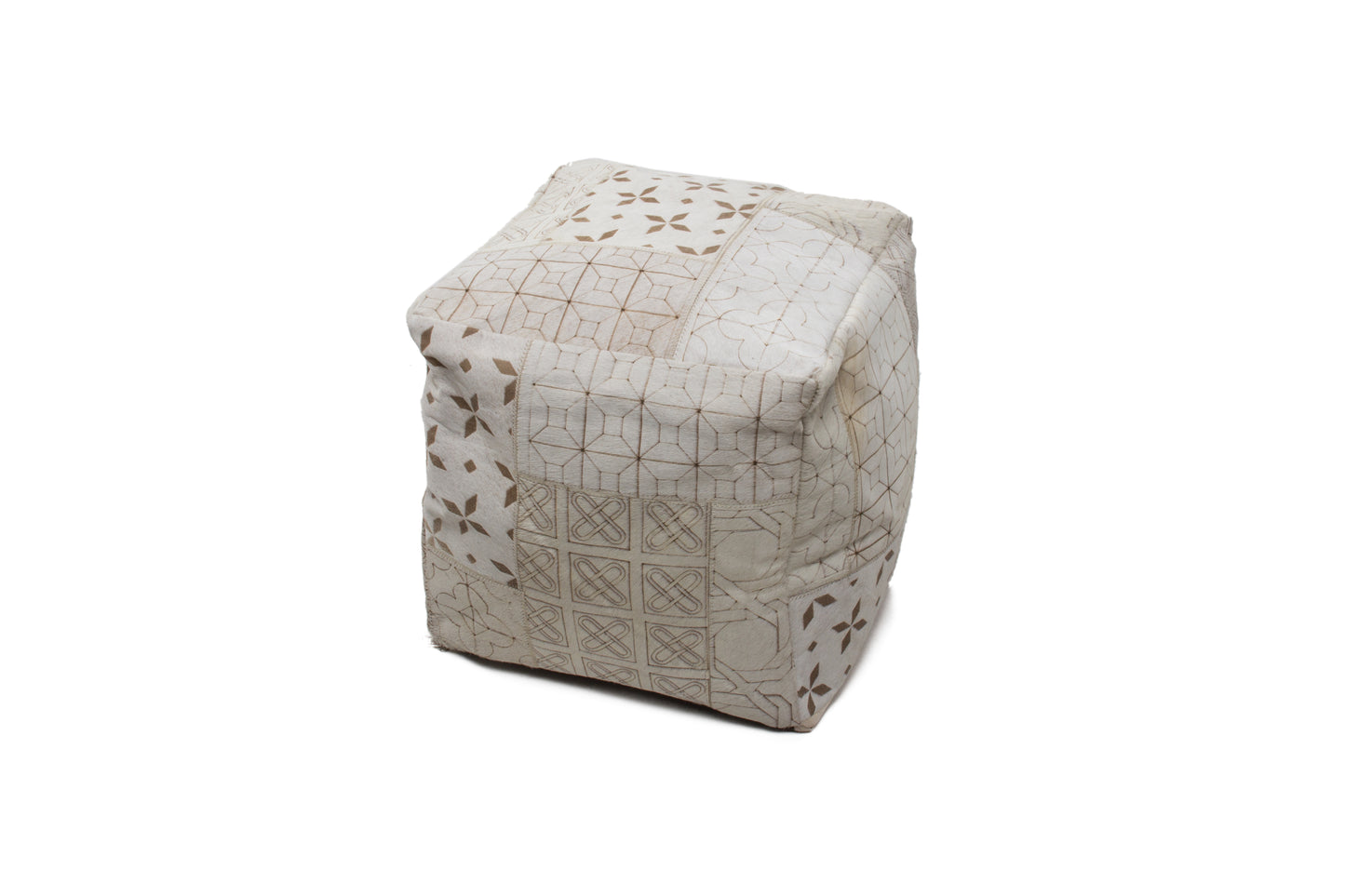 Gleam Pouf 560 Weiß 40cm x 40cm