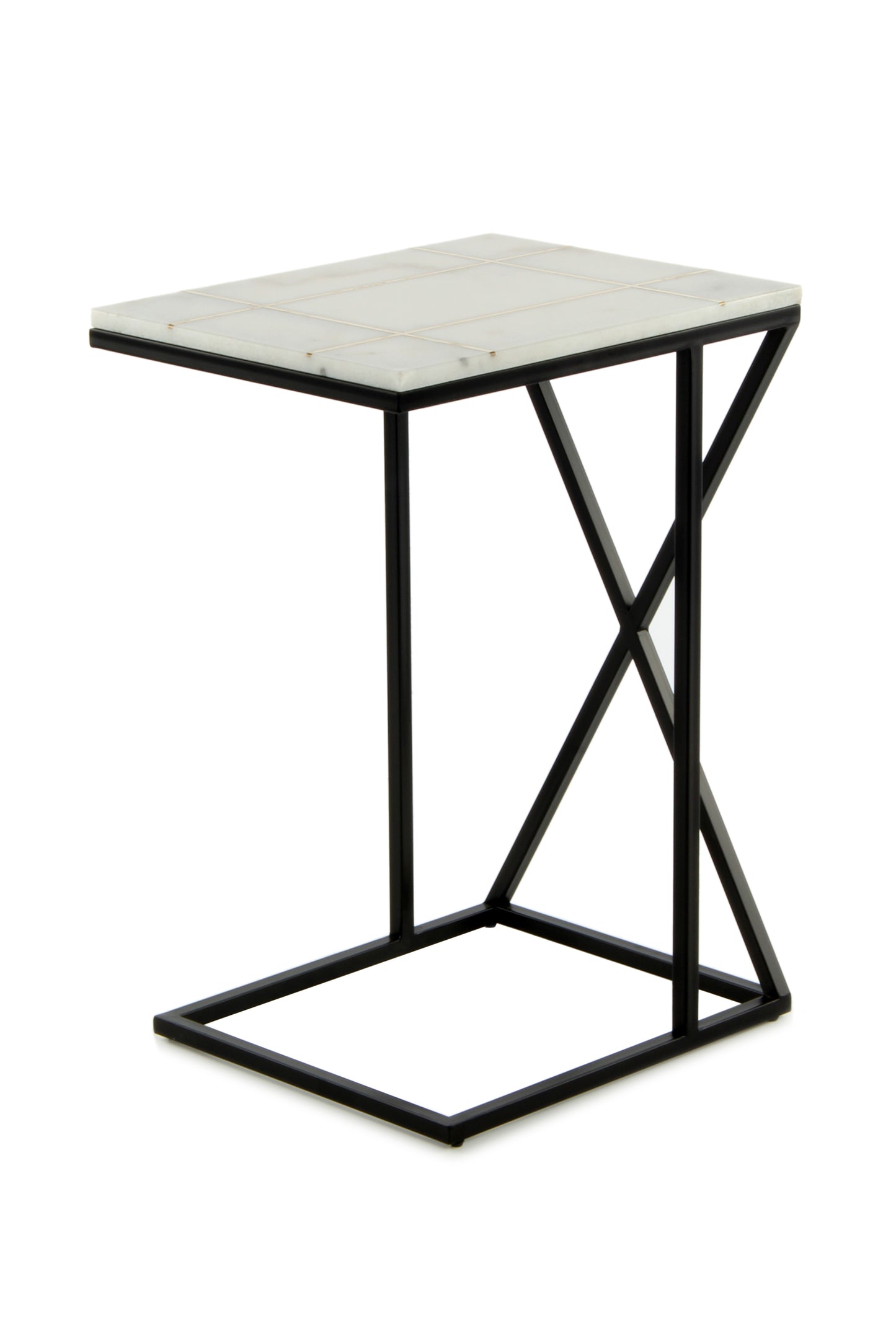 Beistelltisch Louis 125 Weiß