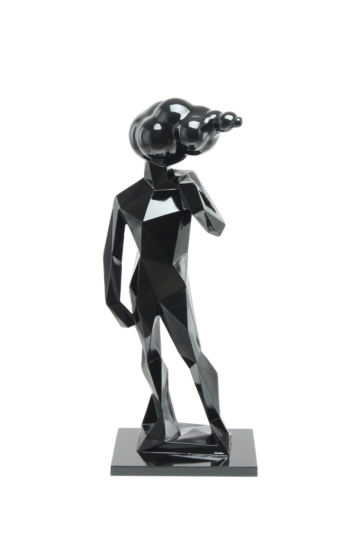 Skulptur Kenya 310 Schwarz