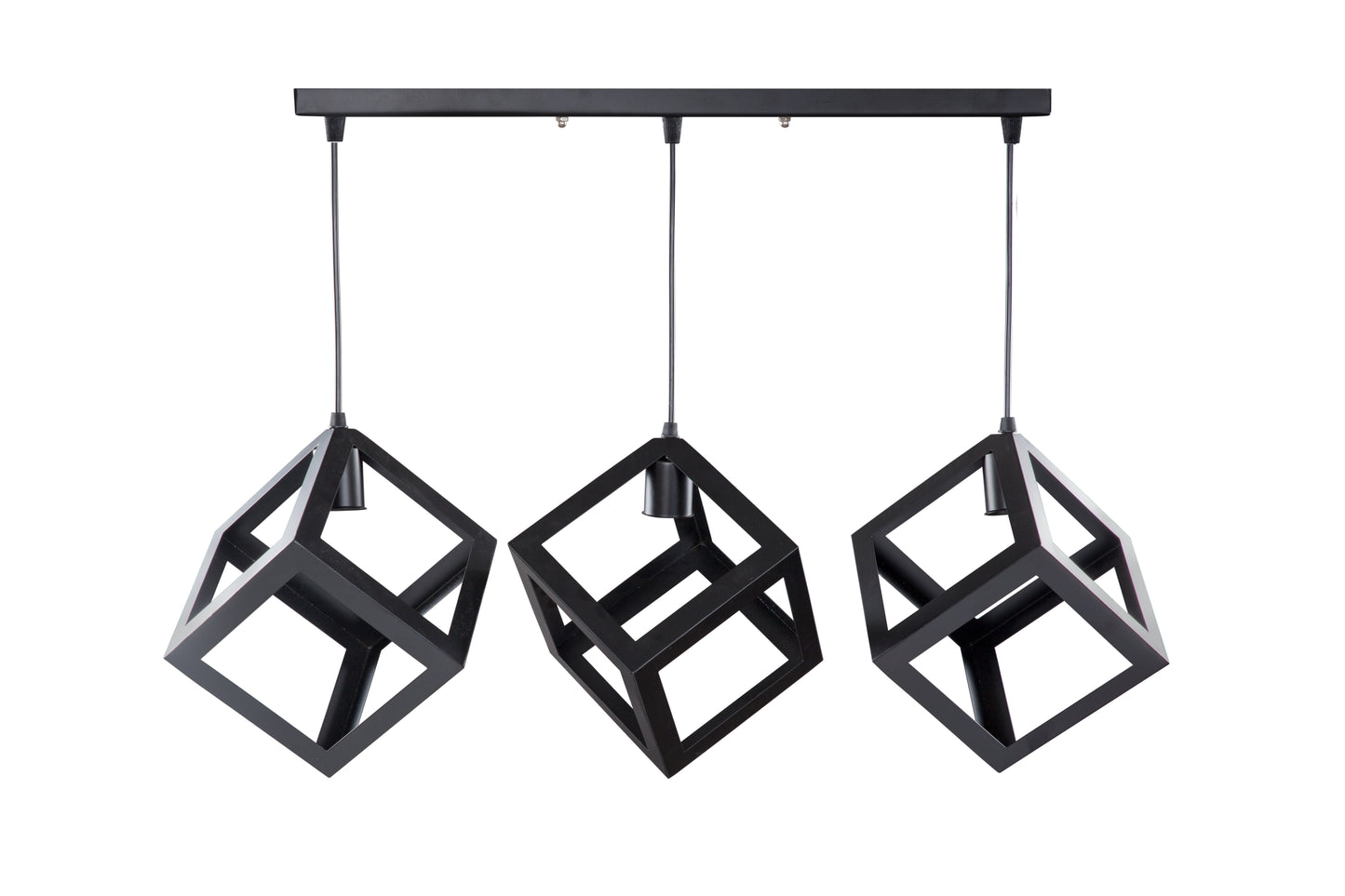 Hängelampe Cube 410 Schwarz