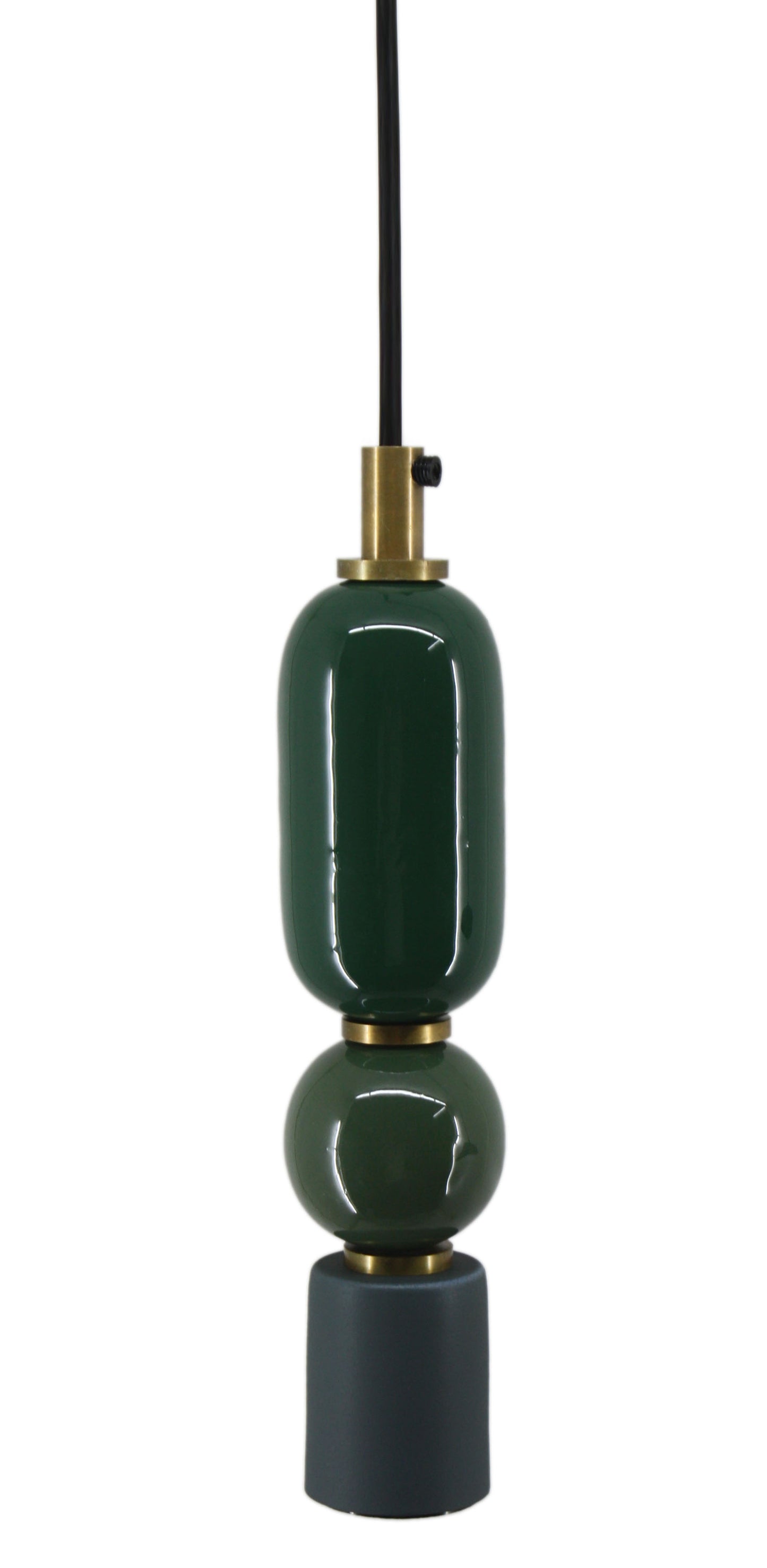 Hängelampe Capiz 287 Grün