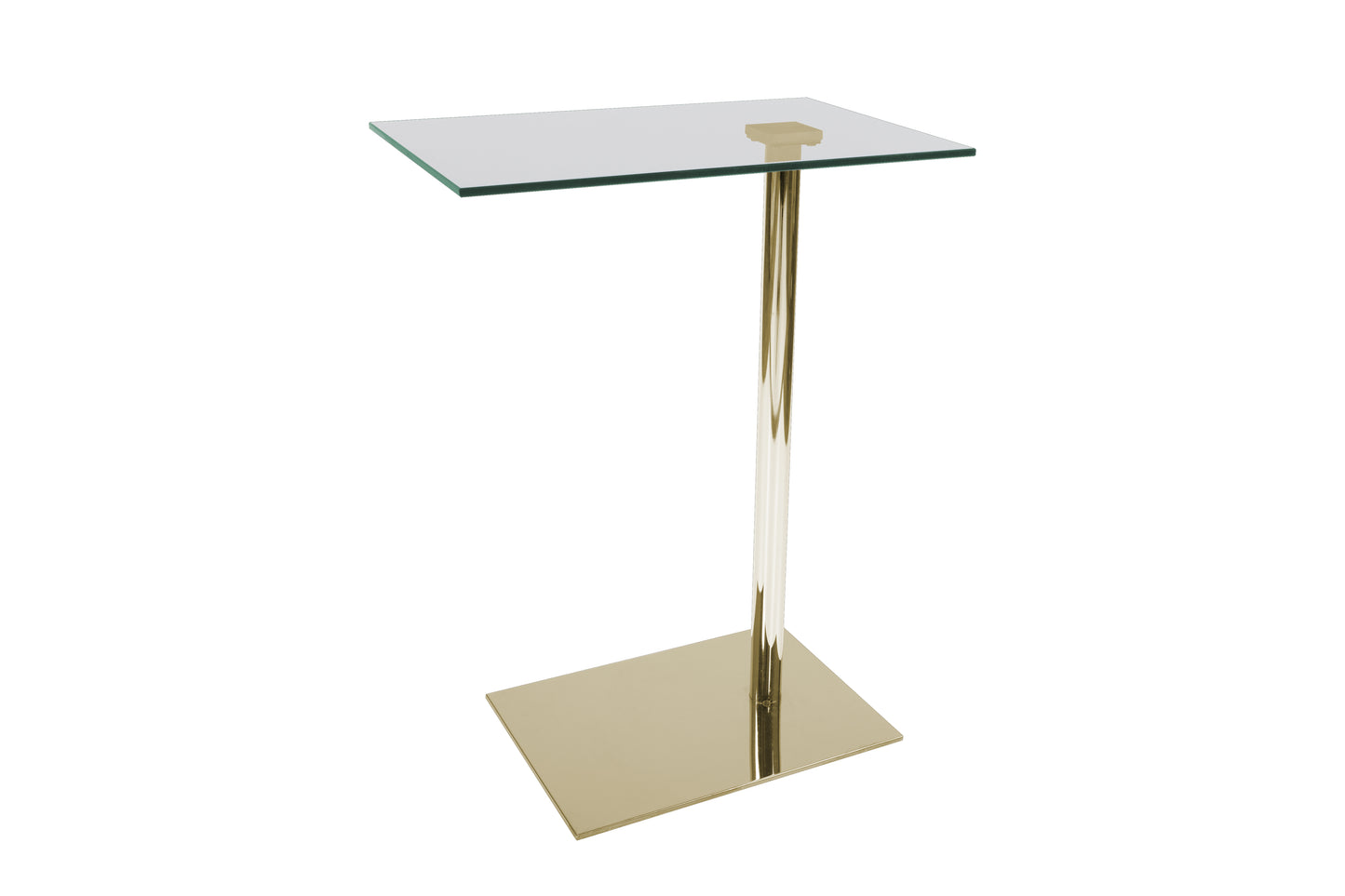 Beistelltisch Lucy 210 Transparent / Gold