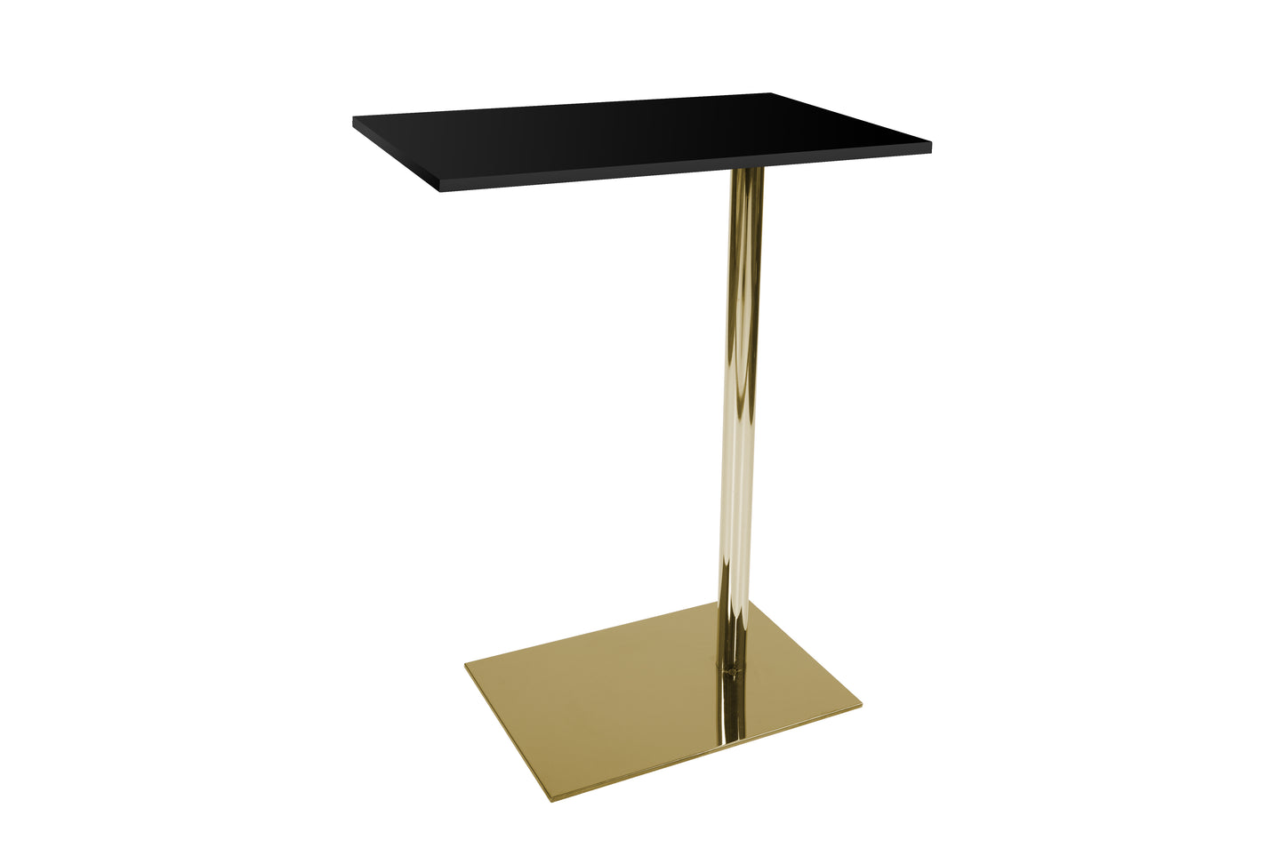 Beistelltisch Lucy 210 Schwarz / Gold