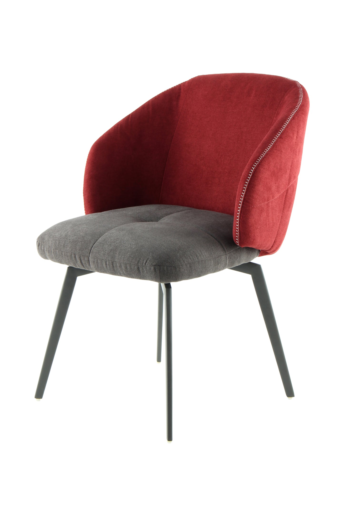 Stuhl Carol 225 Grau / Rot