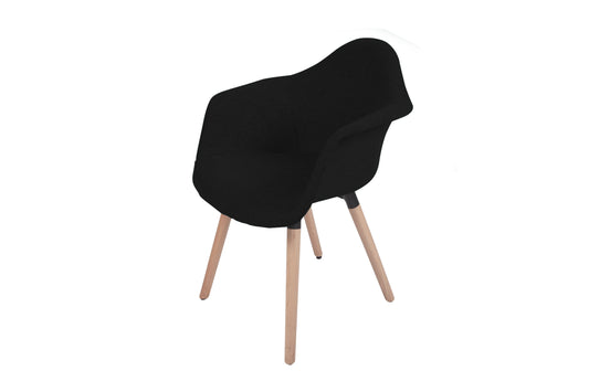 Stuhl Winston 110 2er-Set Schwarz