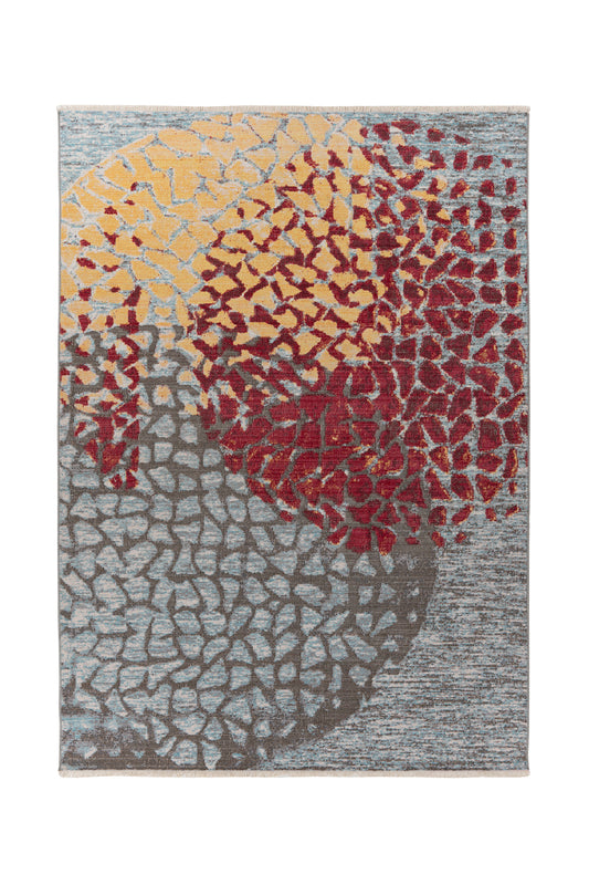Milan 425 Multi / Rot 80 x 150 cm