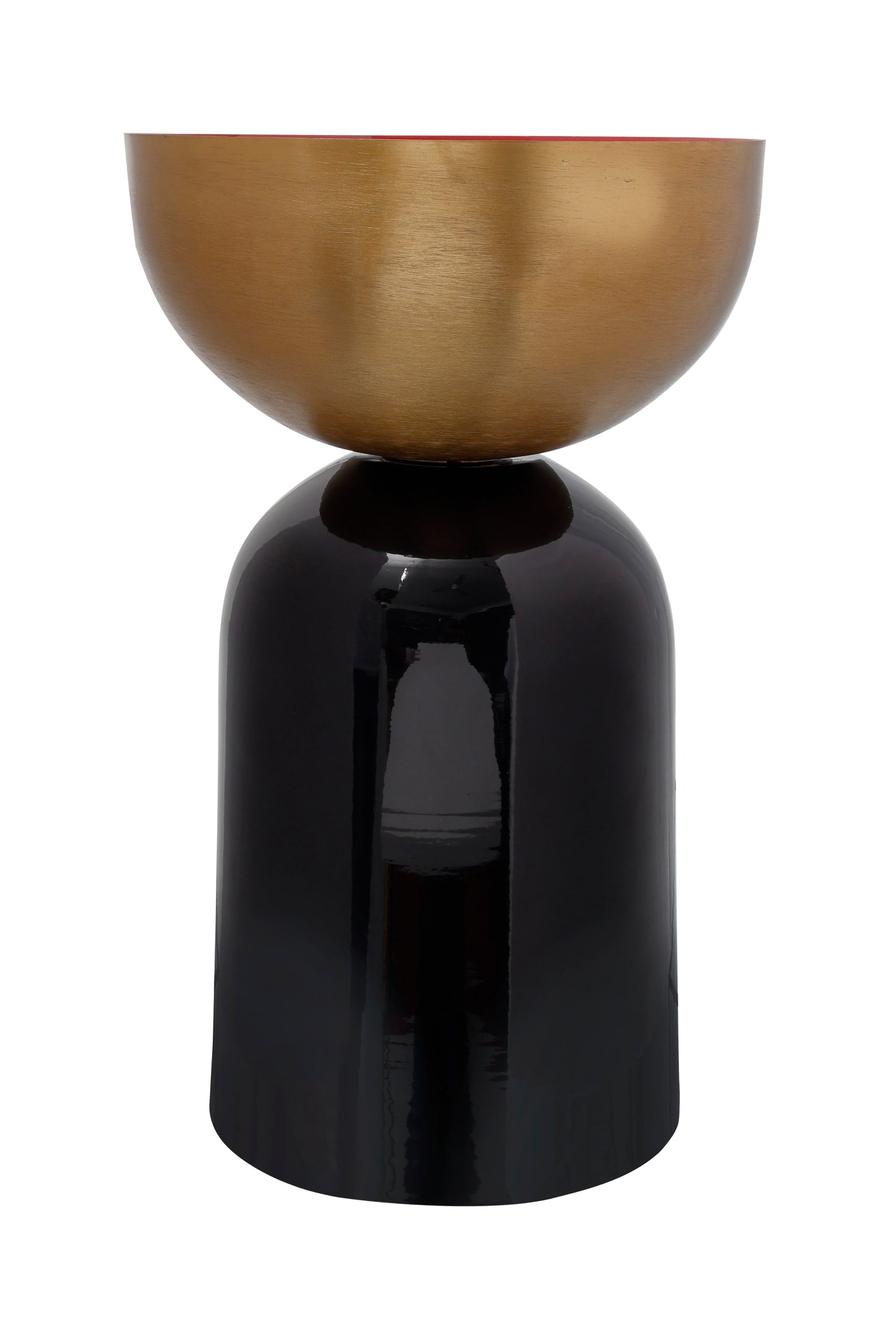 Pflanzenständer Art Deco 125 Gold / Koralle