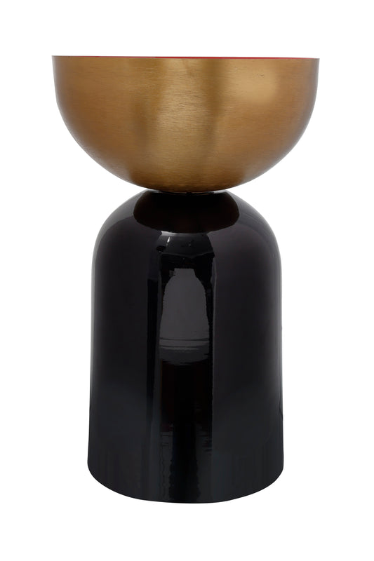 Pflanzenständer Art Deco 125 Gold / Koralle