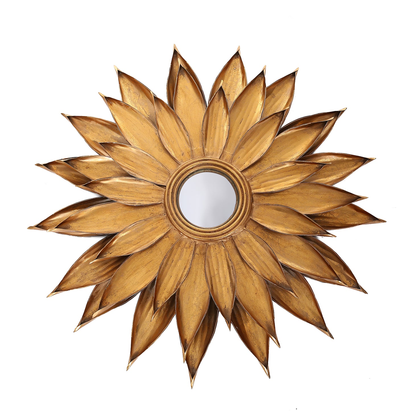 Metall Wandspiegel Lidia 116-N Gold